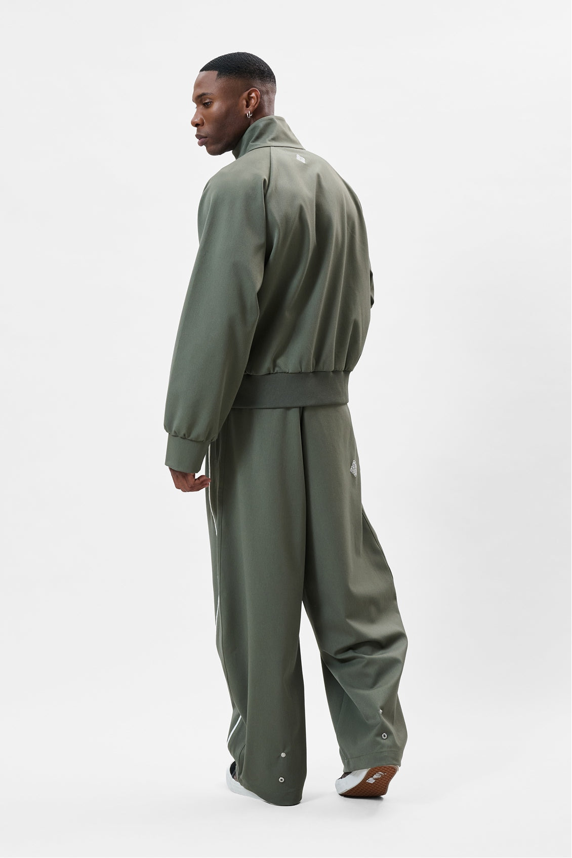 LUCIEN TRACK PANTS | BASEL GREEN