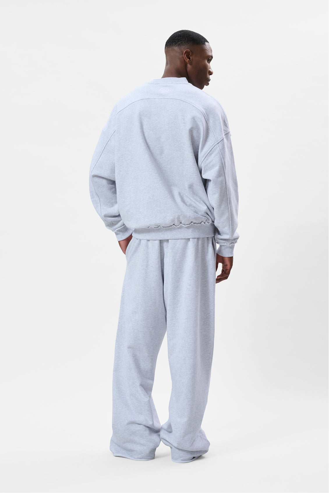 AVEN OVERSIZED SWEATER | MELANGE GREY