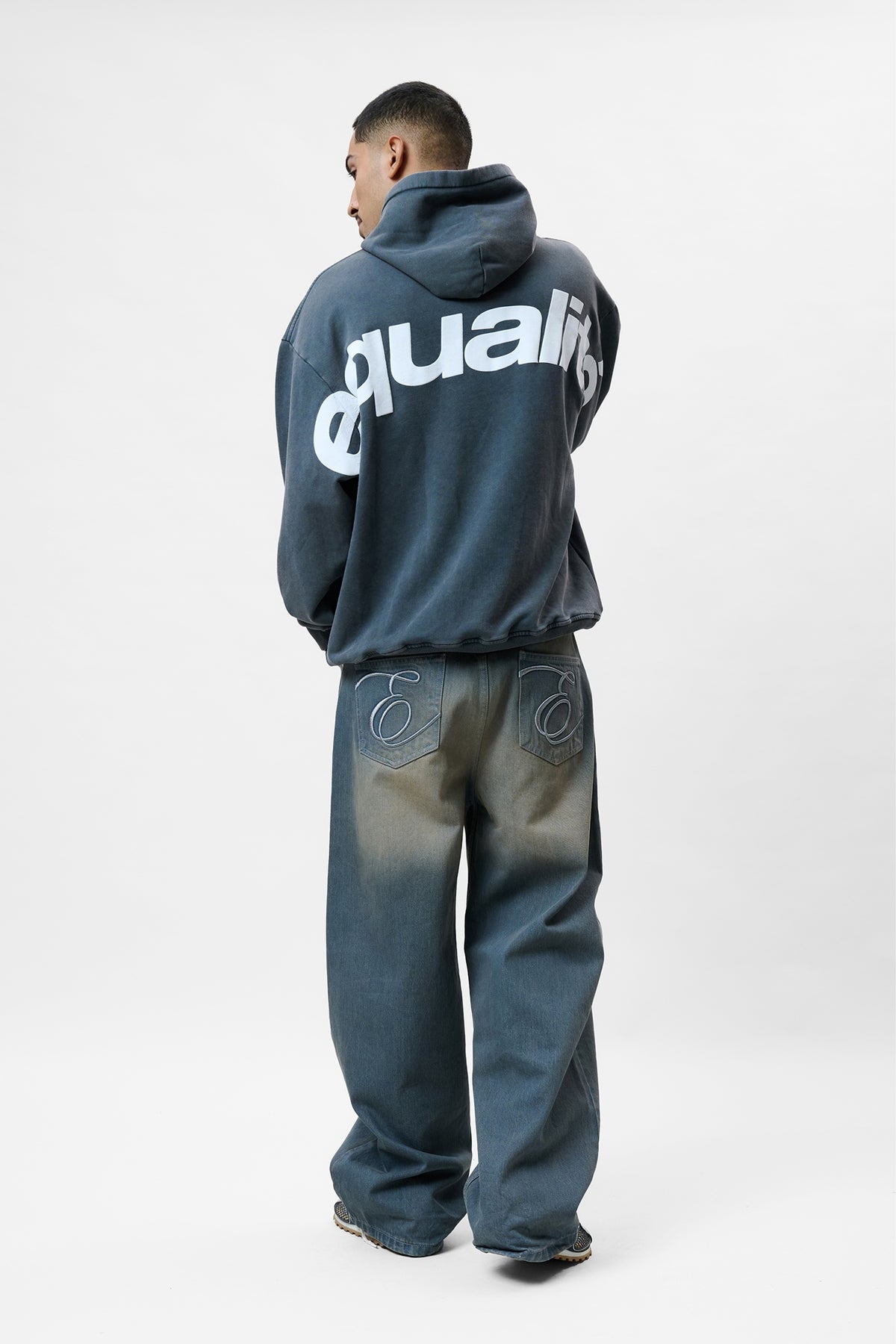 CELESTE 2.0 OVERSIZED HOODIE | WASHED GREY