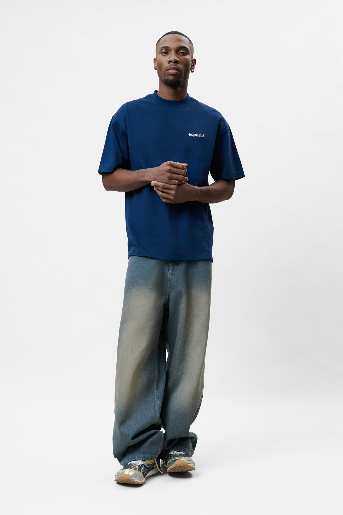 ESSENTIAL OVERSIZED TEE | NAVY
