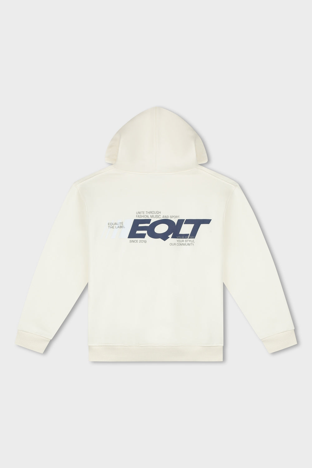 EQLT OVERSIZED HOODIE | OFF-WHITE