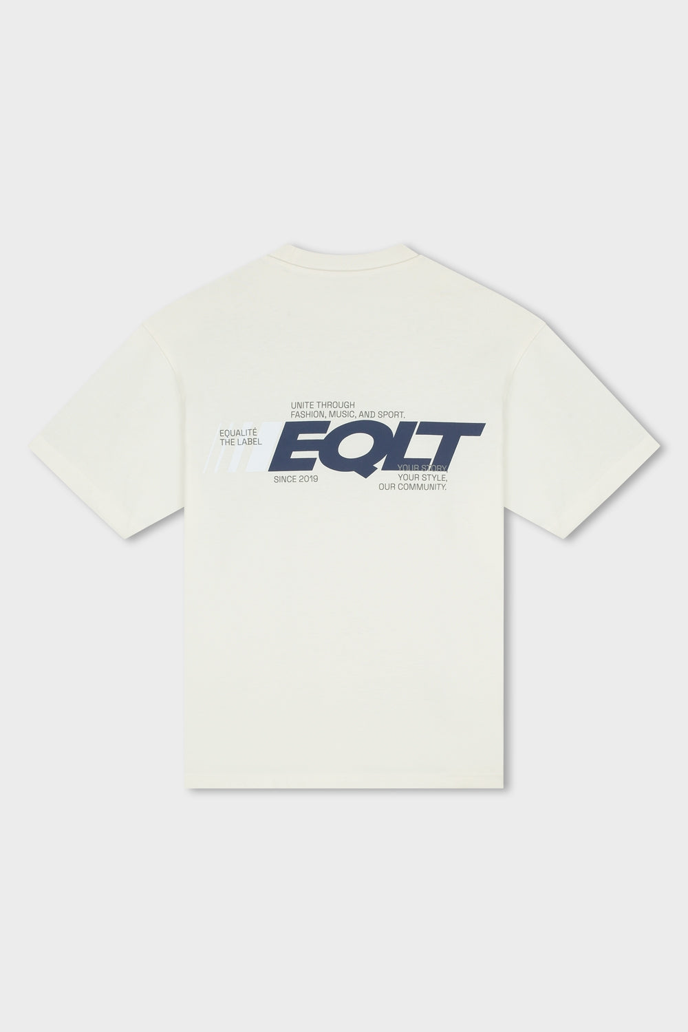 EQLT OVERSIZED TEE | OFF-WHITE