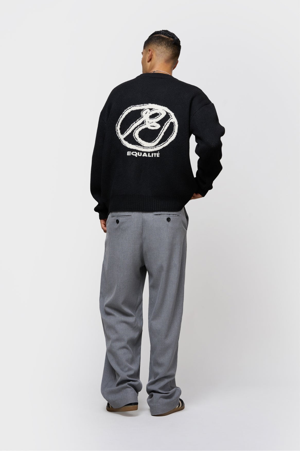 ARID KNIT SWEATER | BLACK
