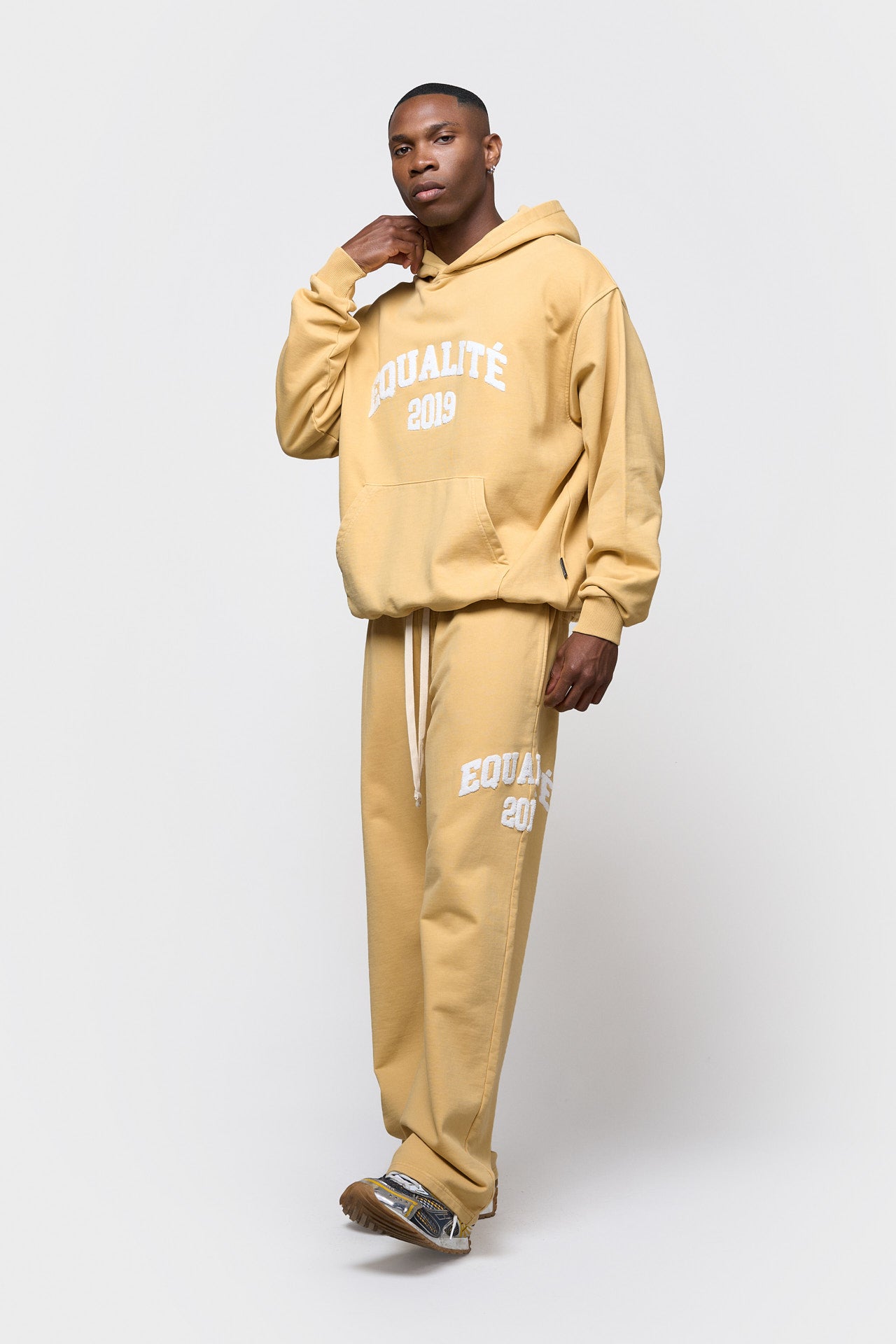 COLLECTIVE OVERSIZED HOODIE | WASHED YELLOW