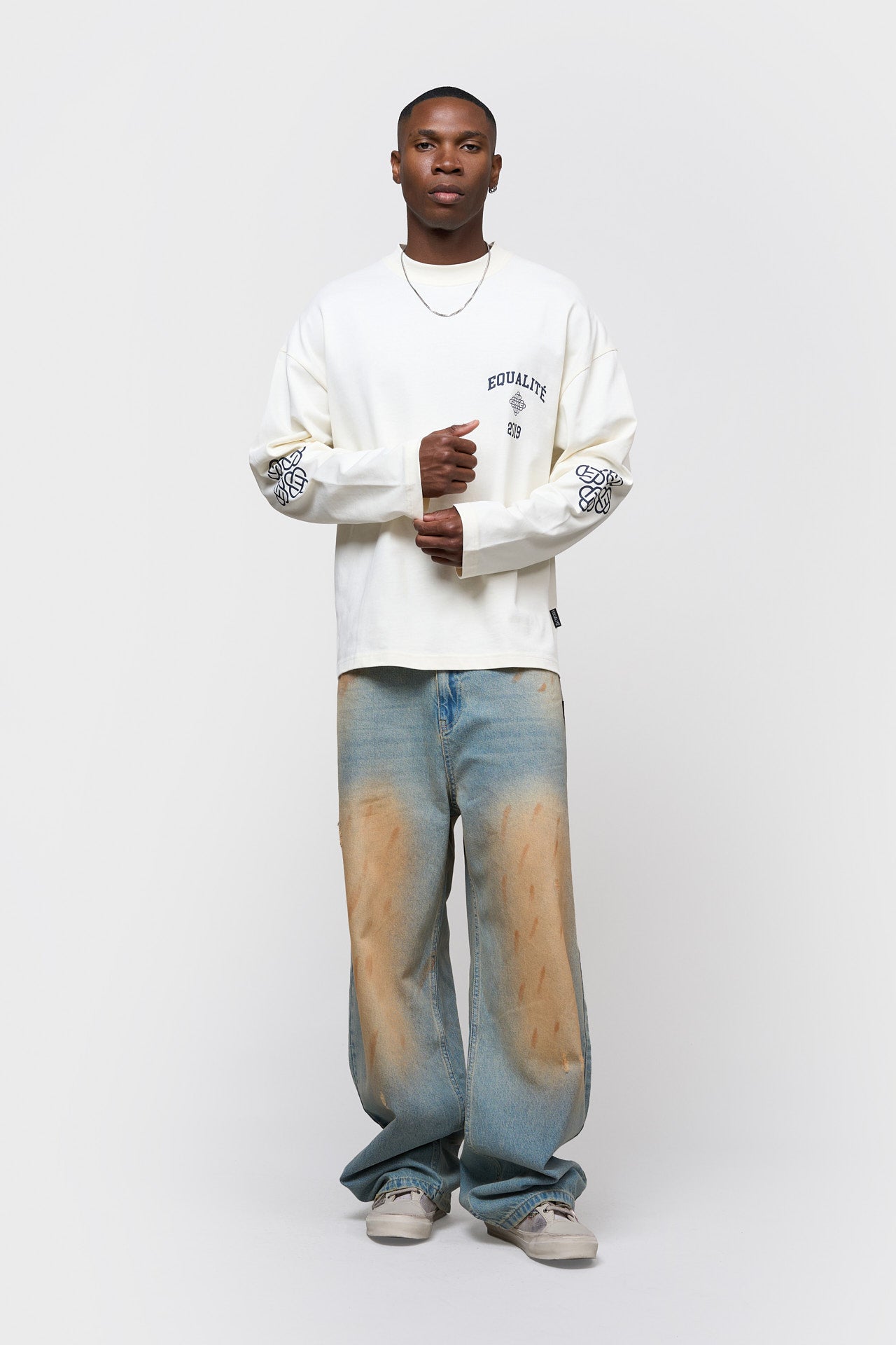 ISA OVERSIZED LONGSLEEVE TEE | OFF-WHITE