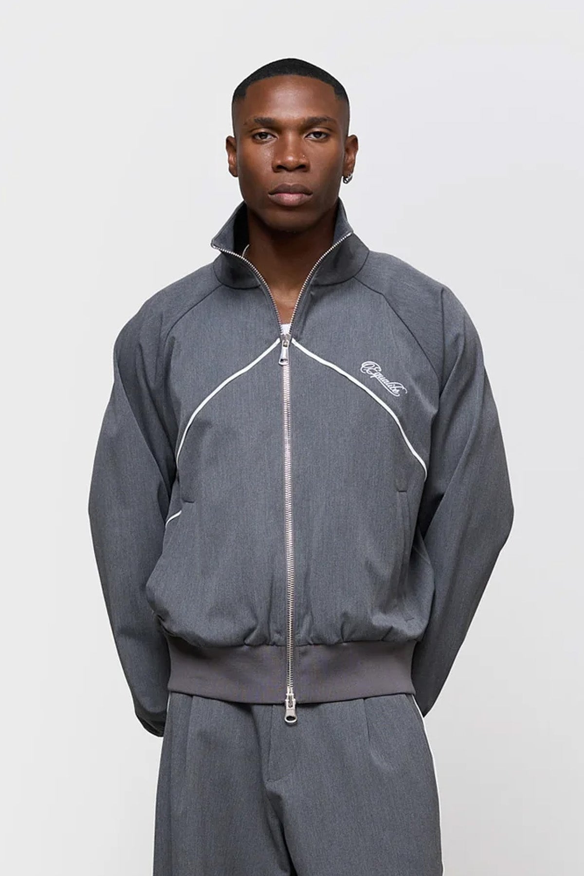 LUCIEN TRACK JACKET | GREY