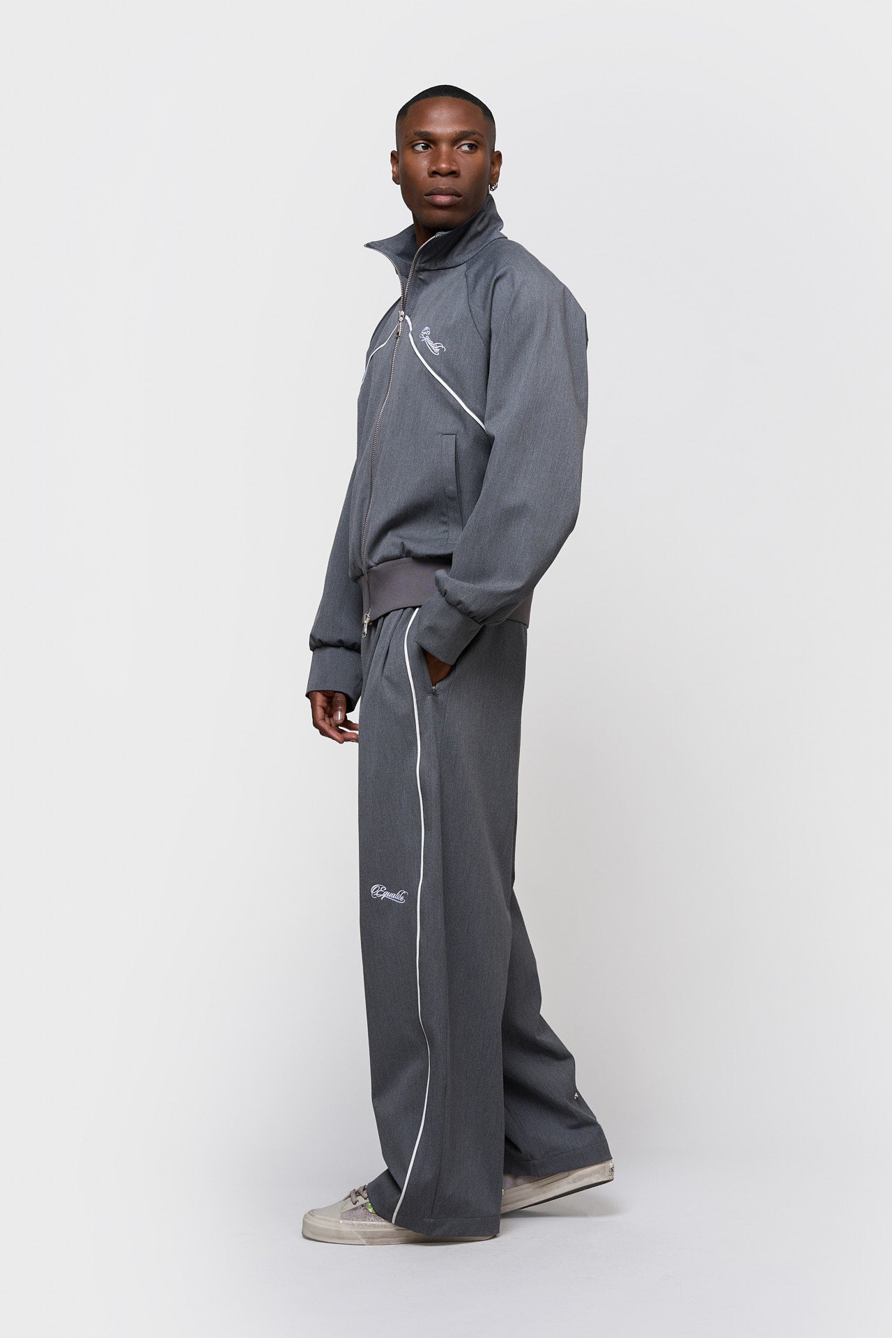 LUCIEN TRACK JACKET | GREY