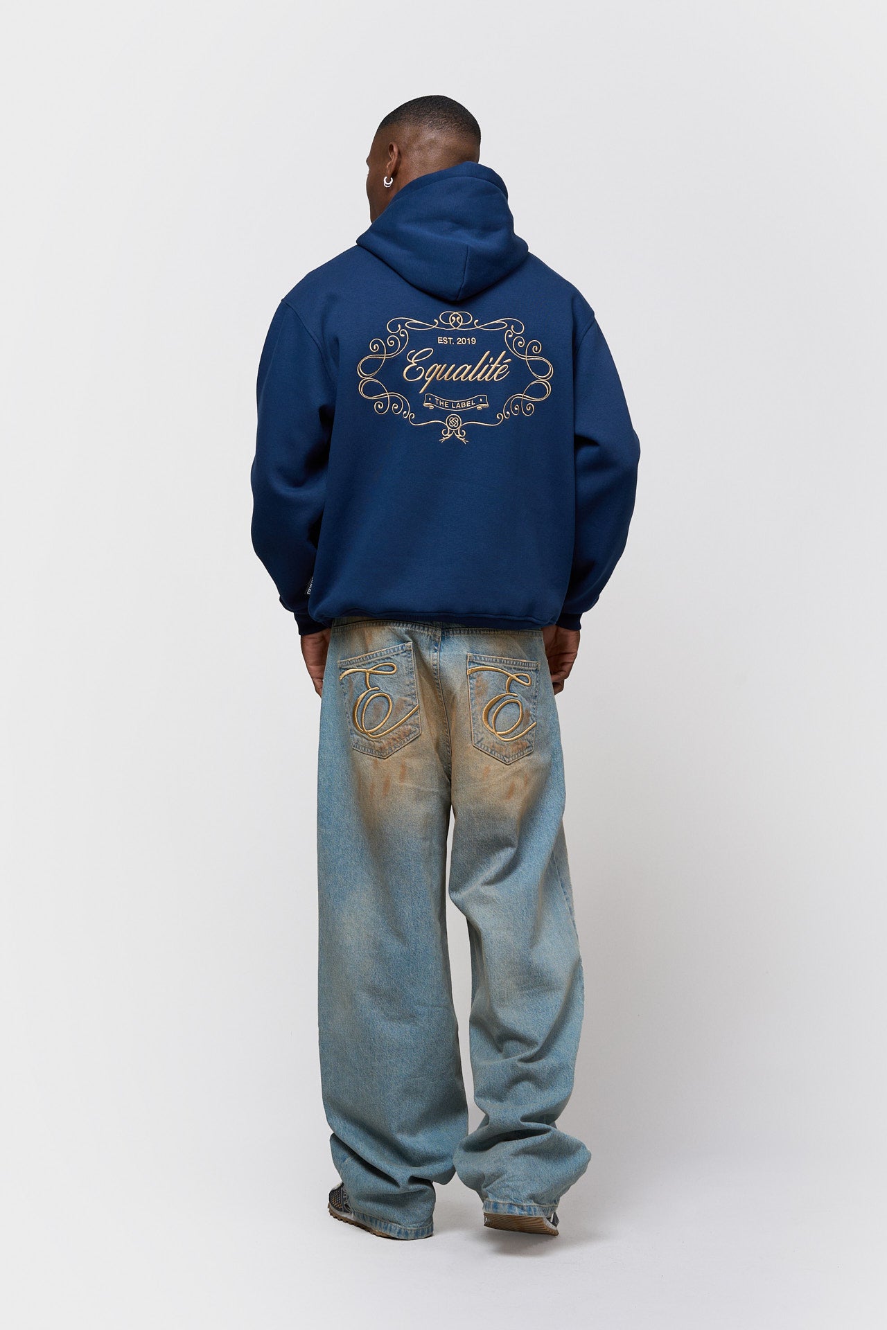 ROYAL OVERSIZED HOODIE | NAVY