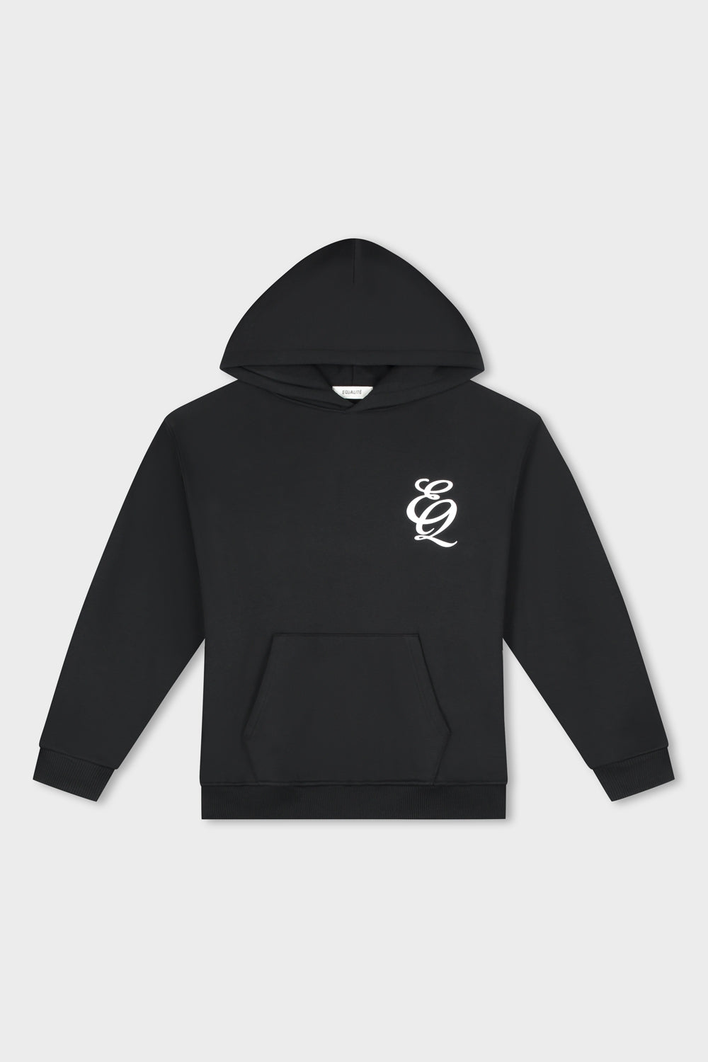 EQ OVERSIZED HOODIE | BLACK