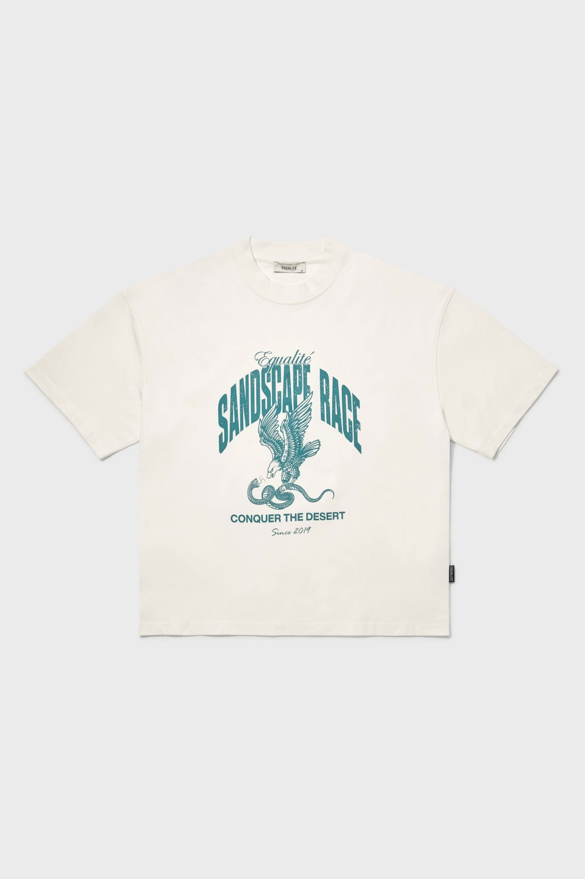 EAGLE BOXY TEE | OFF-WHITE