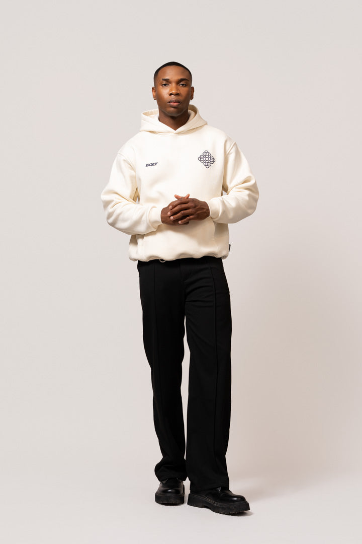 EQLT OVERSIZED HOODIE | OFF-WHITE