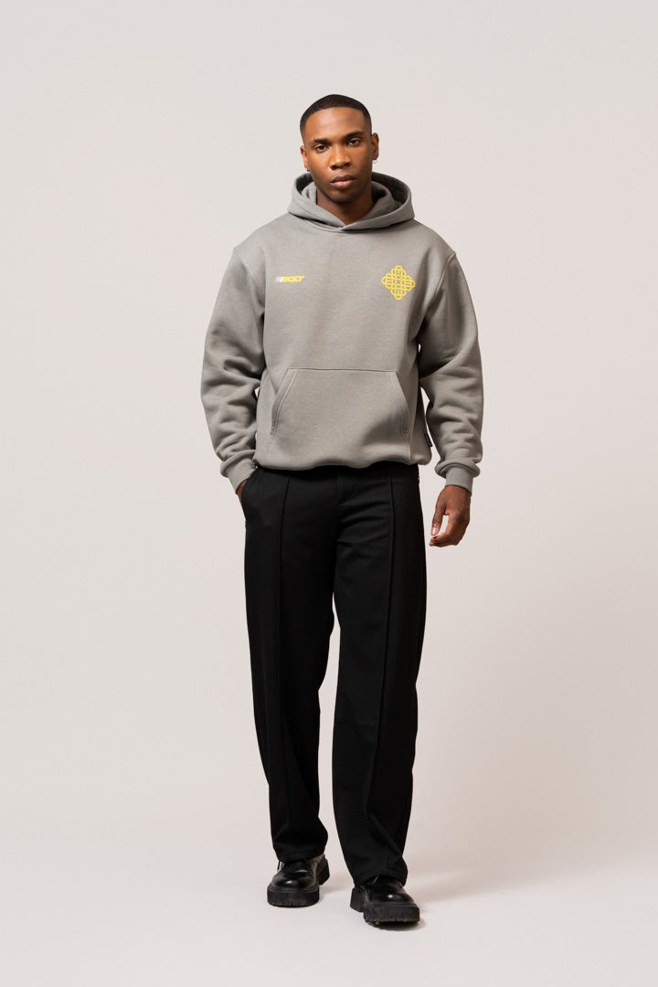 EQLT OVERSIZED HOODIE | OLIVE GREY