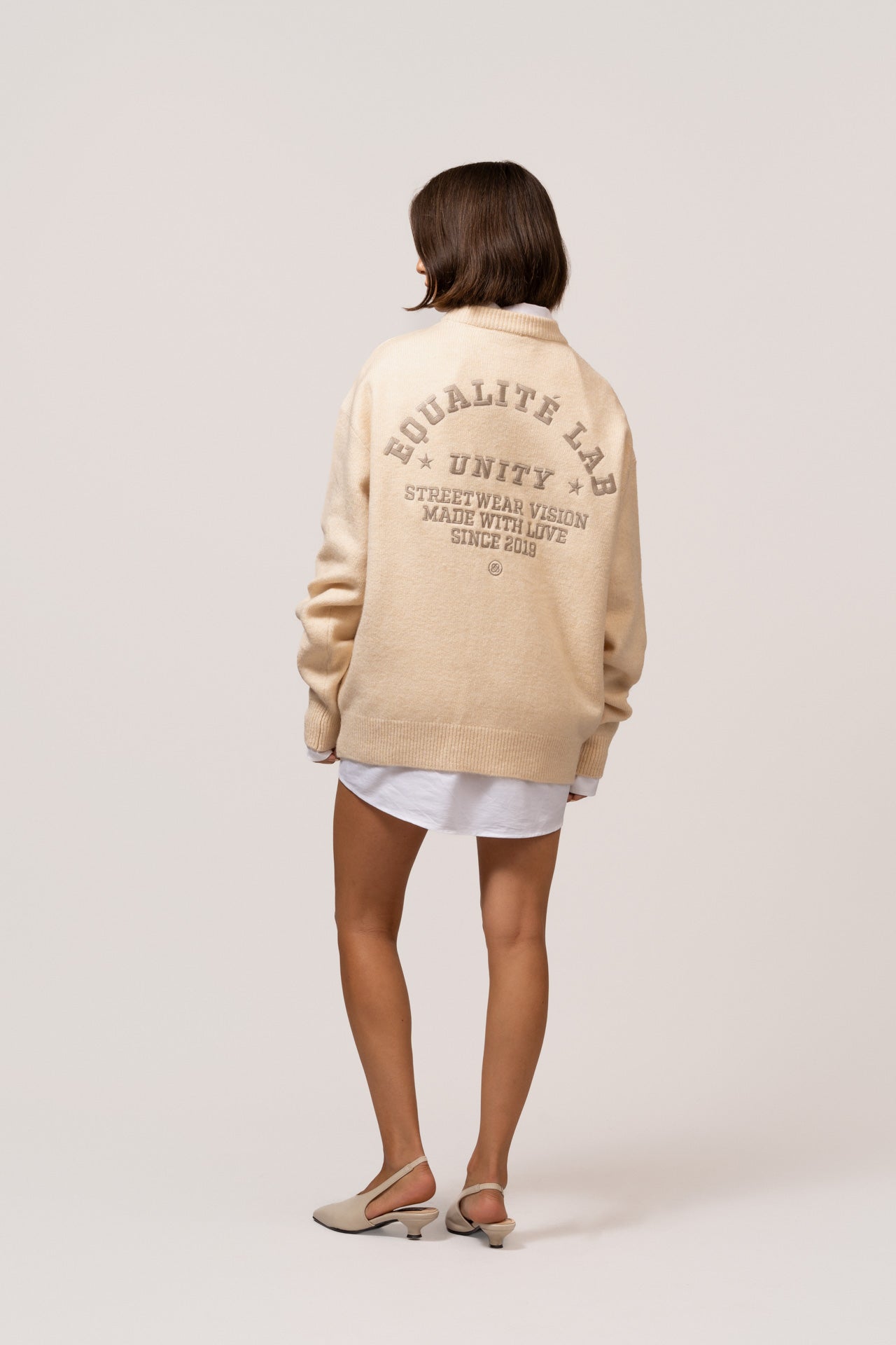 LUCIUS KNIT SWEATER | OFF-WHITE