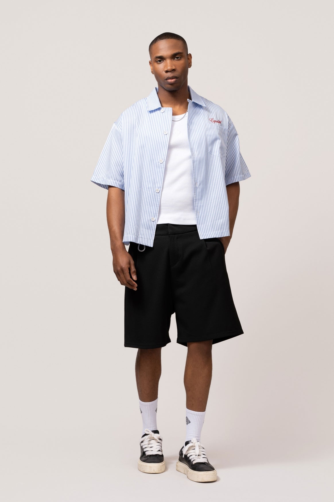 Milo Boxy Shirt | Light Blue