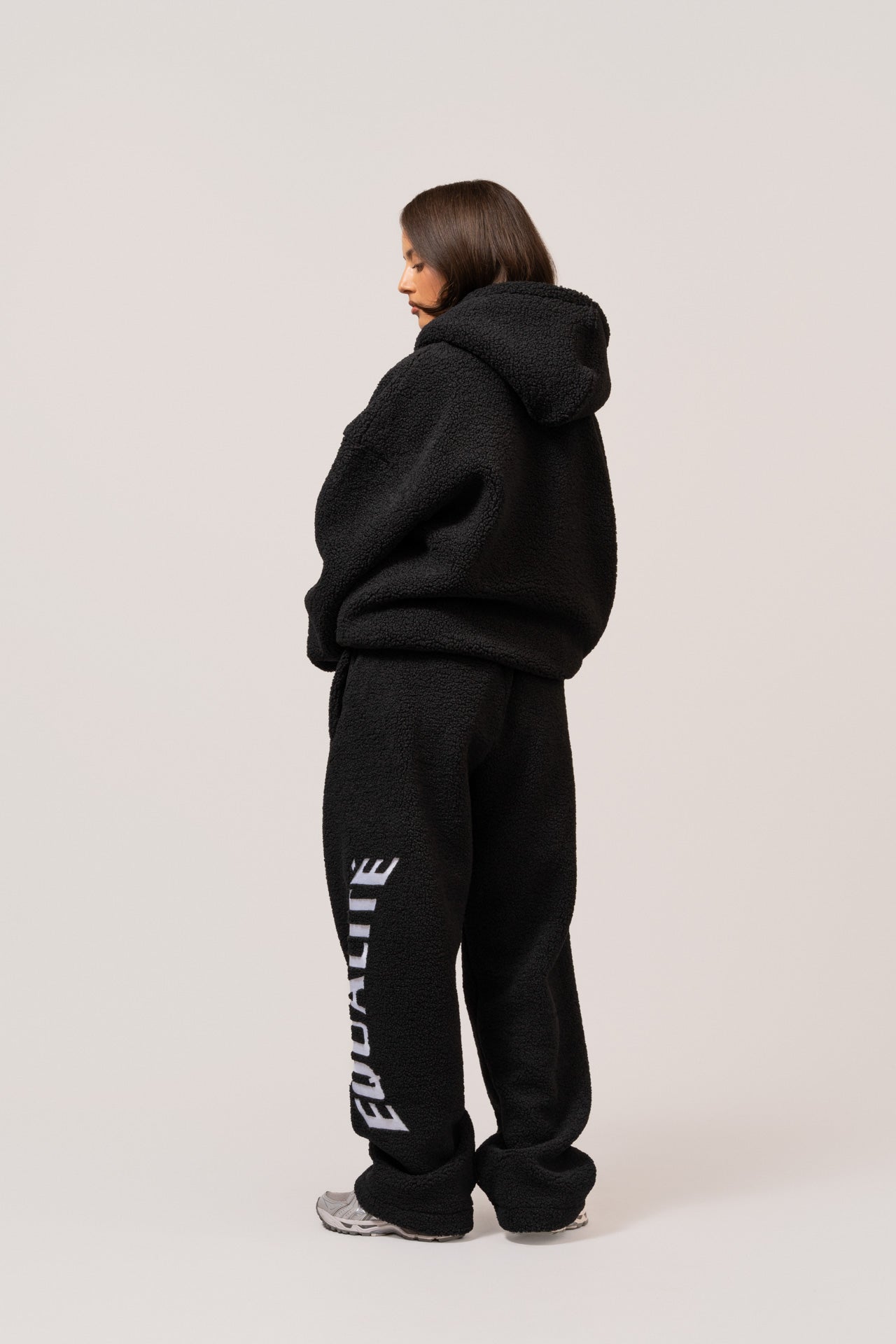 TEDDY FULL ZIP JACKET | BLACK