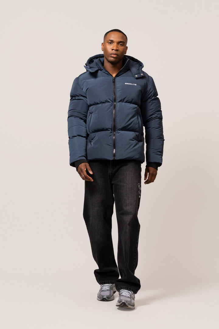 ESSENTIAL PUFFER JACKET | NAVY