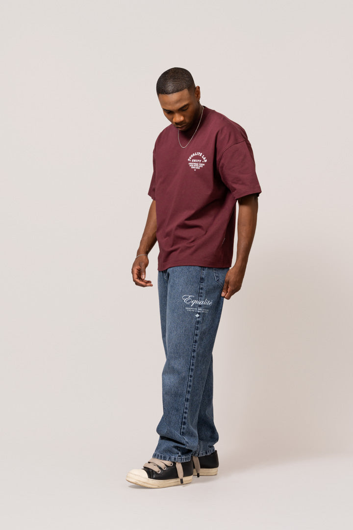 SIGNATURE STRAIGHT FIT JEANS | BLUE