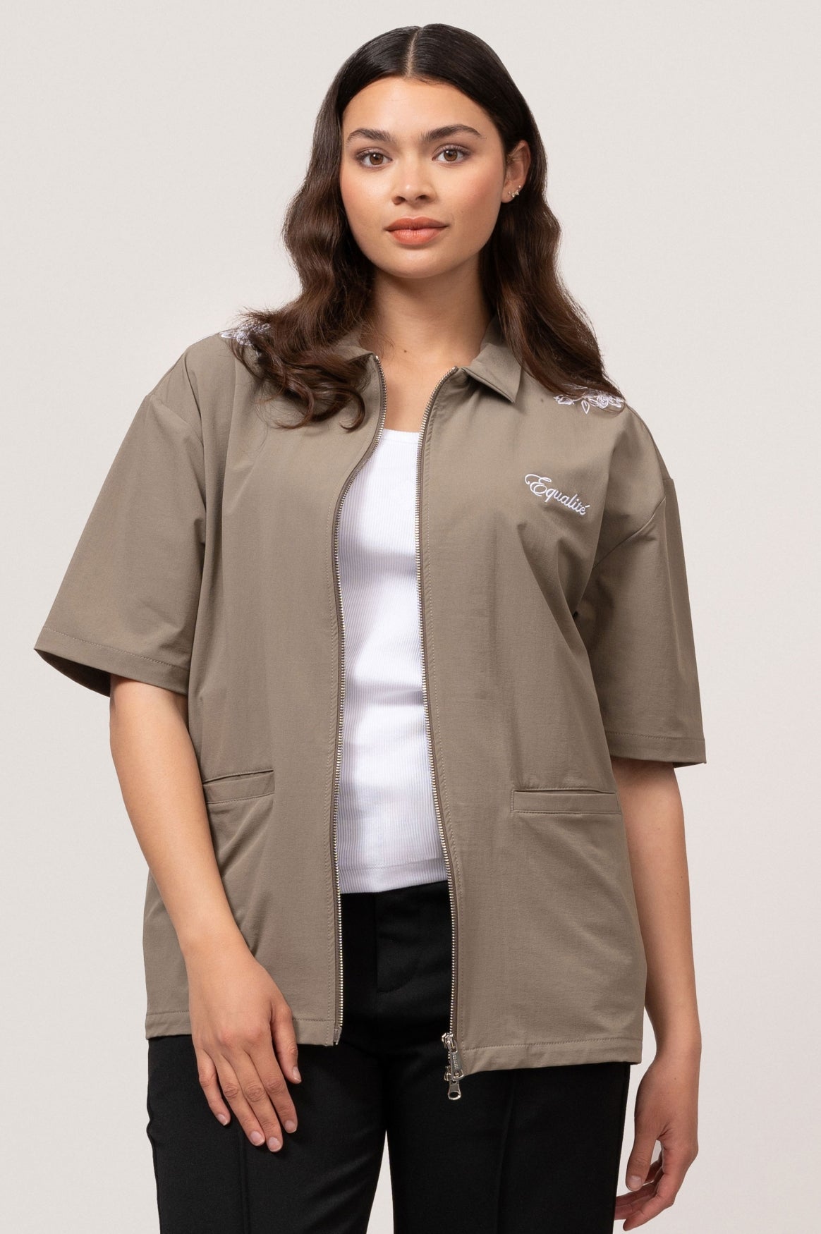 ELI SHIRT | TAUPE
