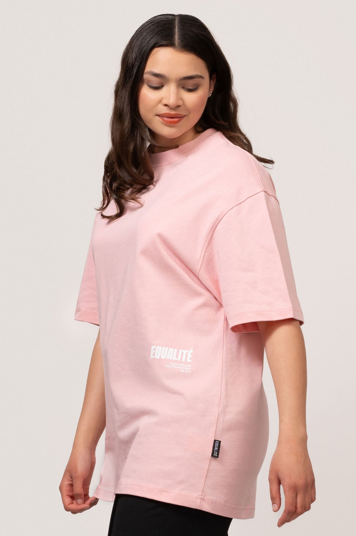 ELIA OVERSIZED TEE | PINK