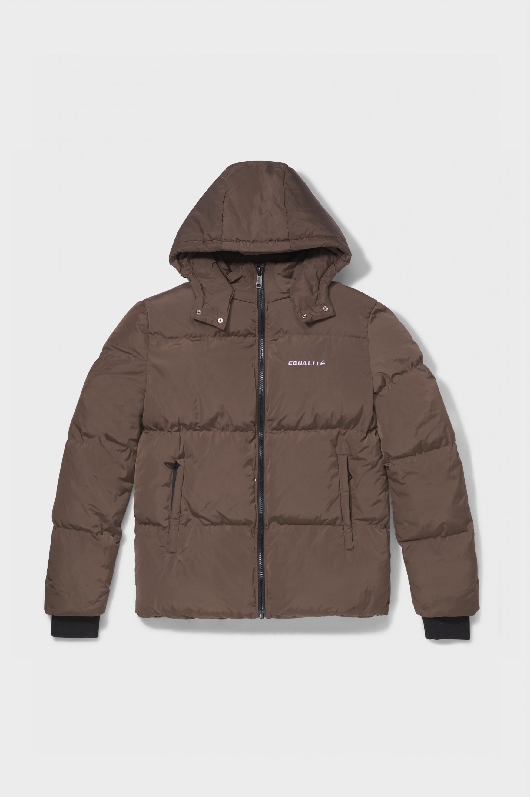 ESSENTIAL PUFFER JACKET | TAUPE