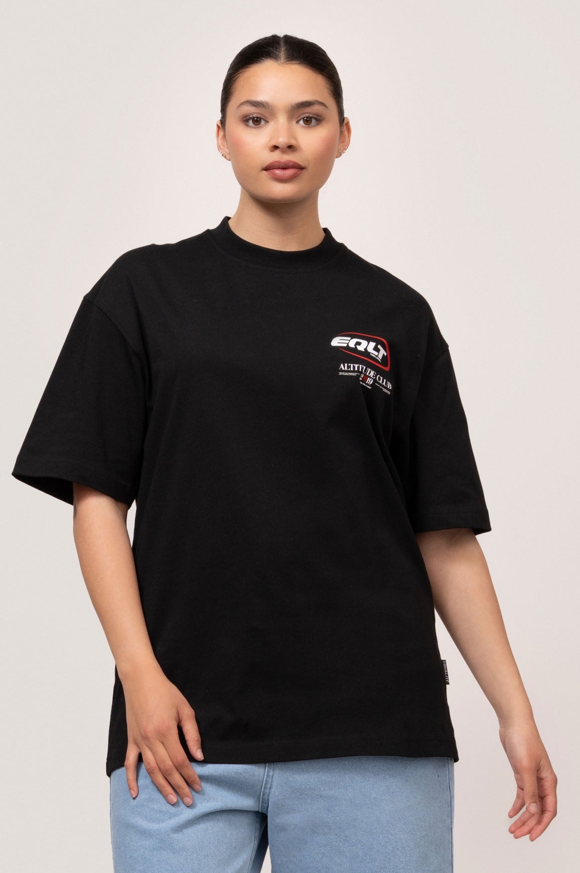 EVEREST OVERSIZED TEE | BLACK