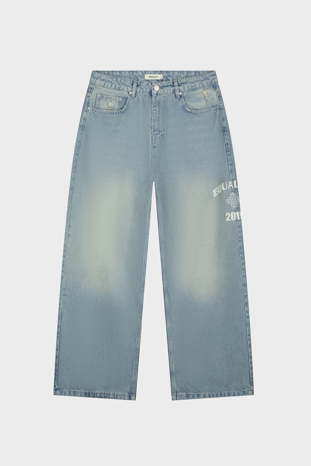FEM BAGGY JEANS | LIGHT BLUE