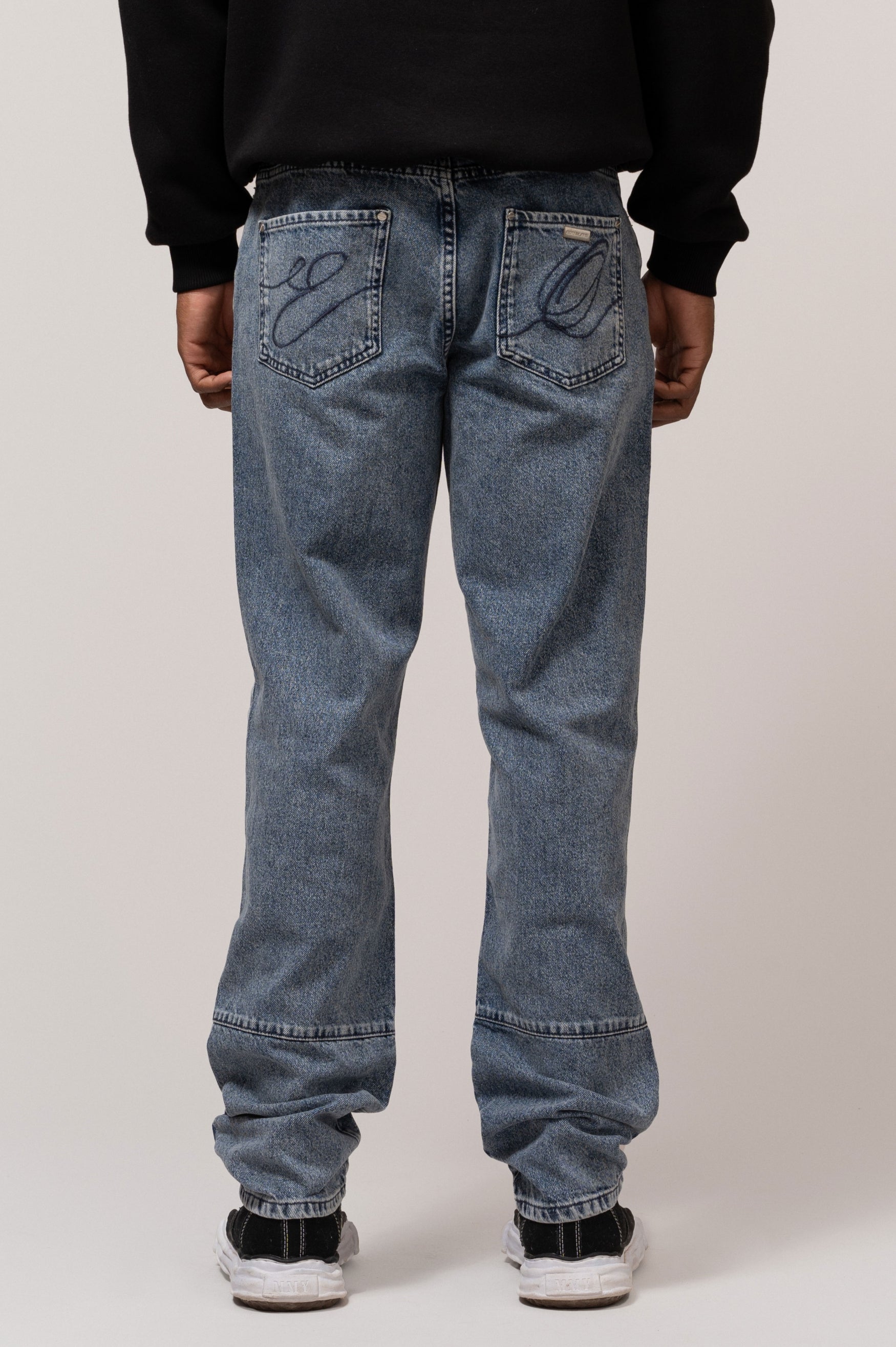 FELIX STRAIGHT JEANS | MID BLUE