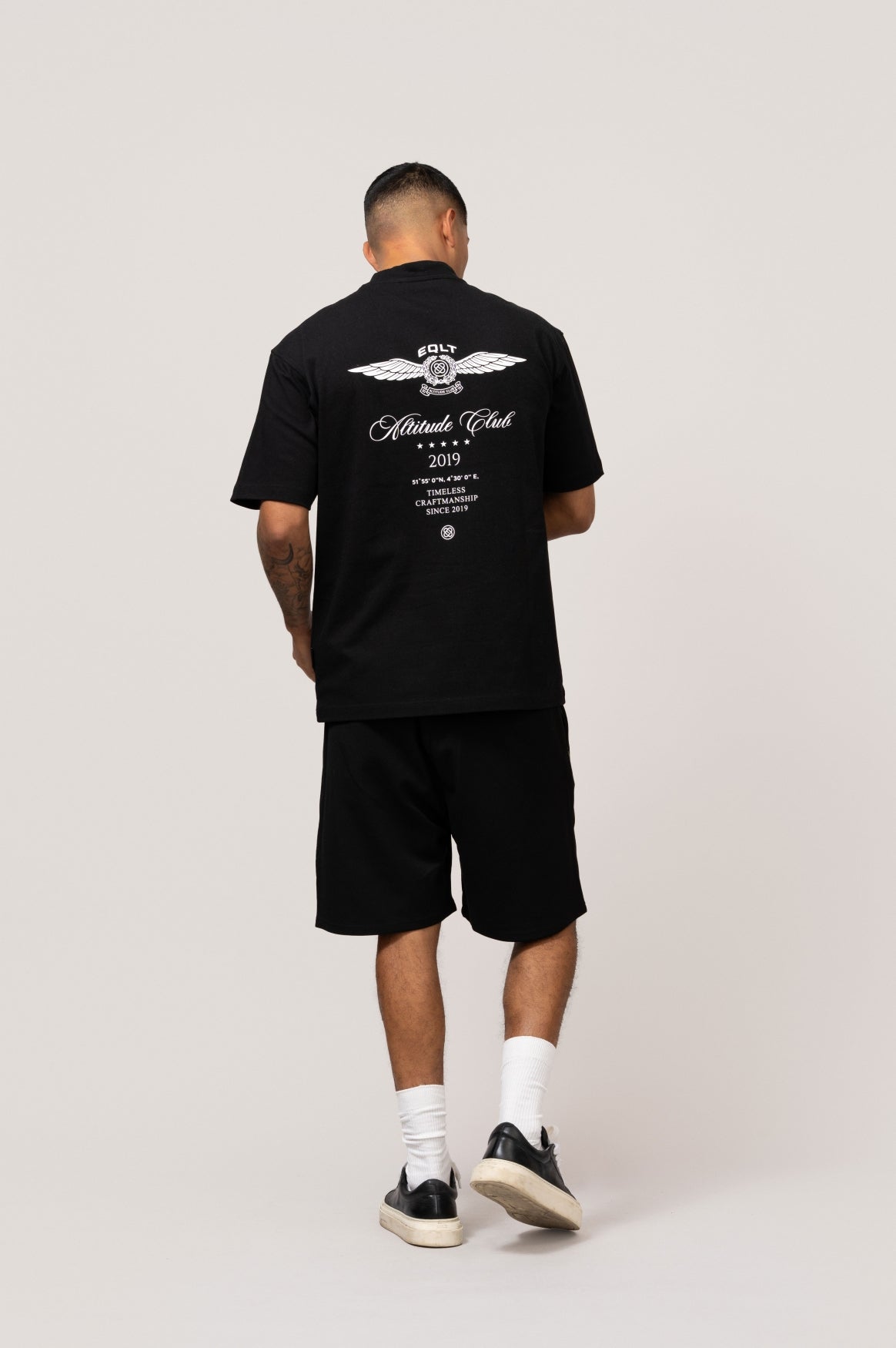 FLY OVERSIZED TEE | BLACK