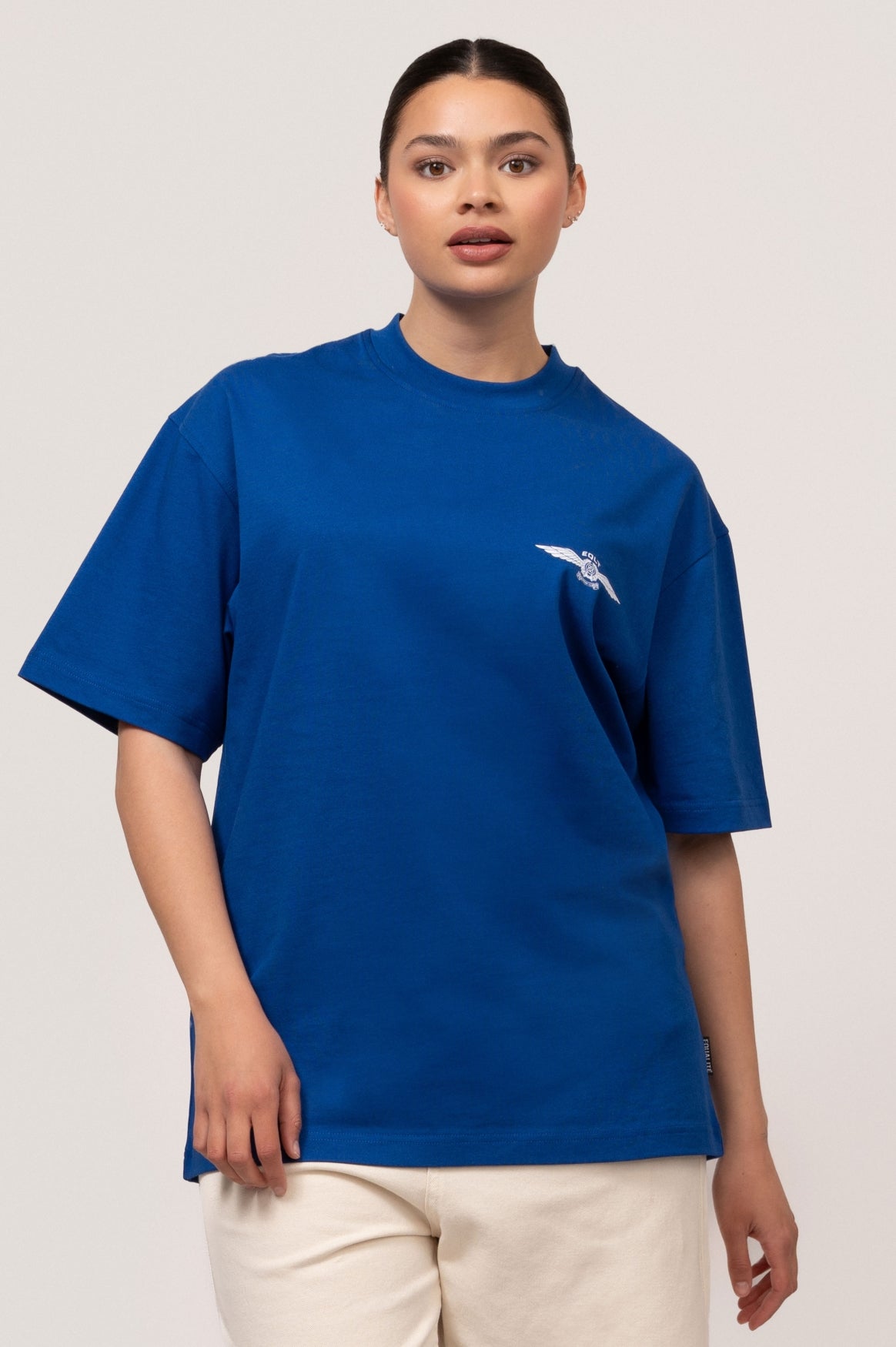 FLY OVERSIZED TEE | BLUE