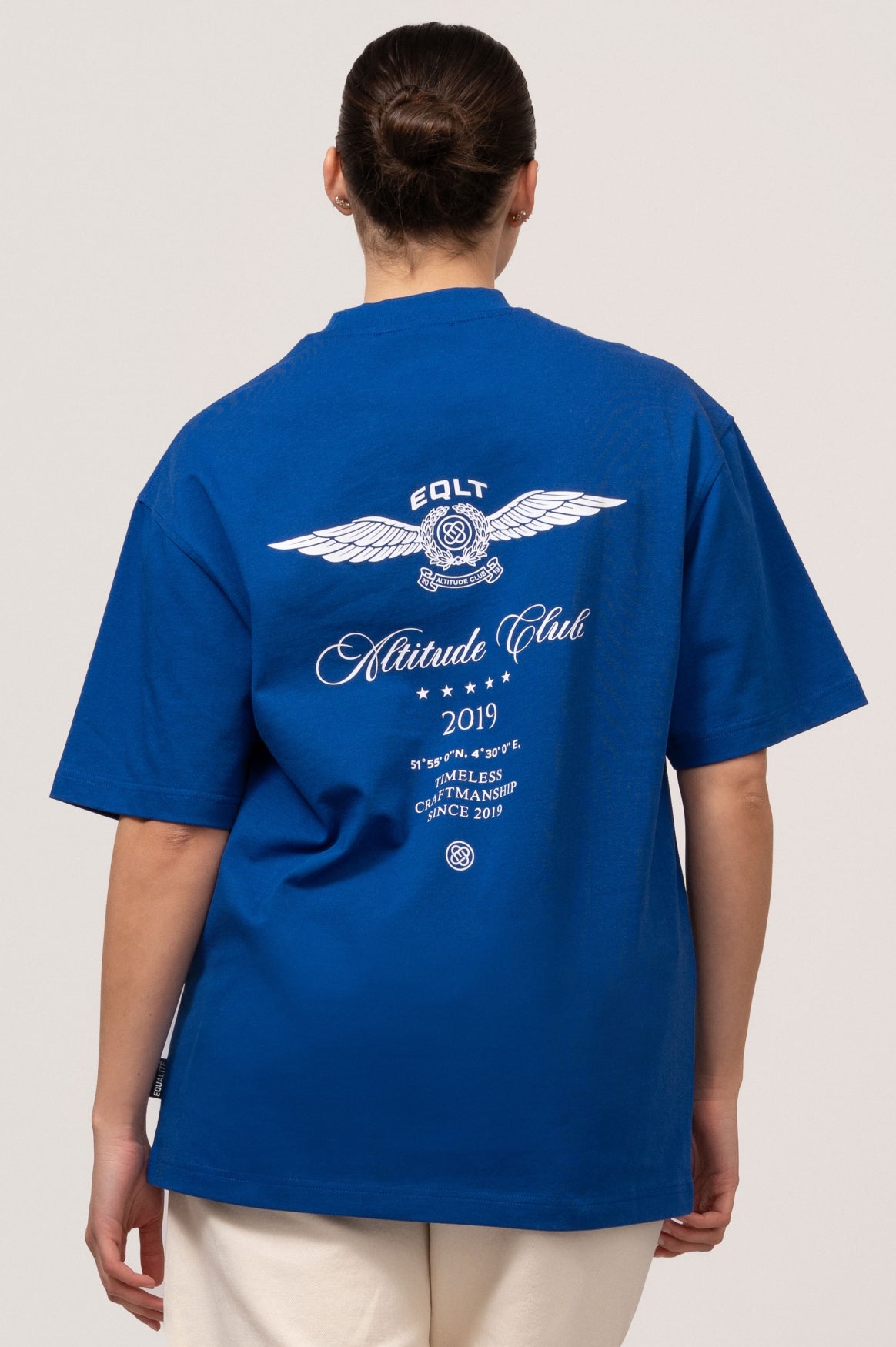 FLY OVERSIZED TEE | BLUE