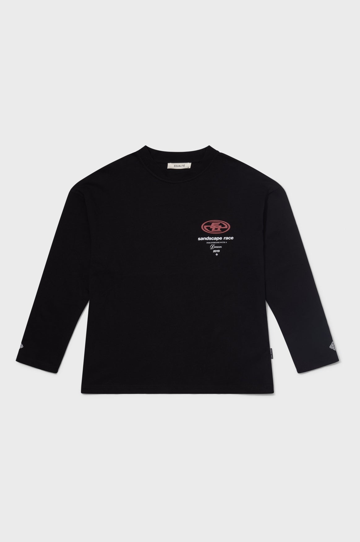 GRIT LONGSLEEVE TEE | BLACK