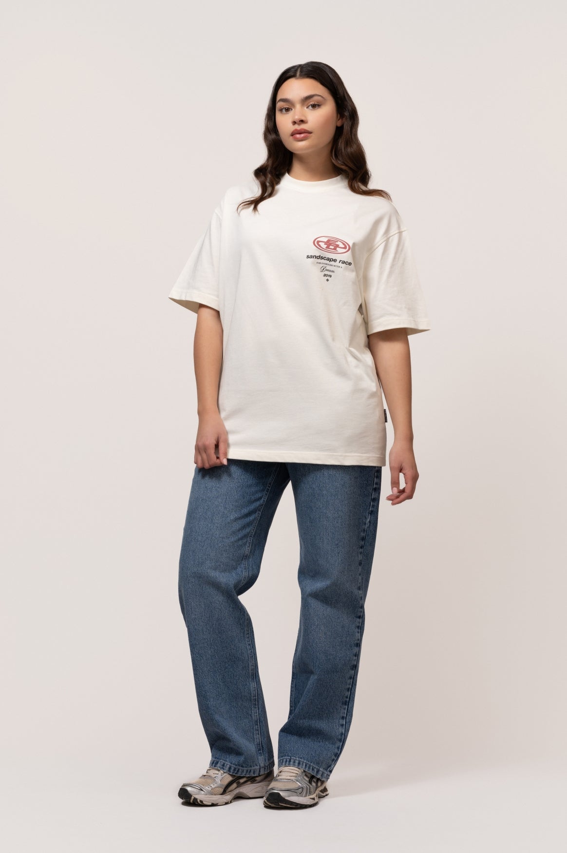 GRIT OVERSIZED TEE | OFF-WHITE