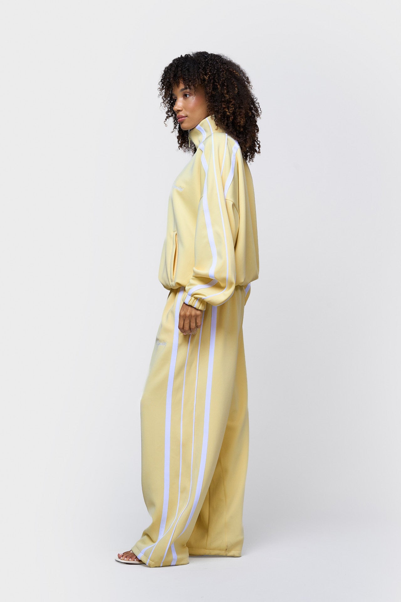 TRACK JACKET | BUTTER YELLOW