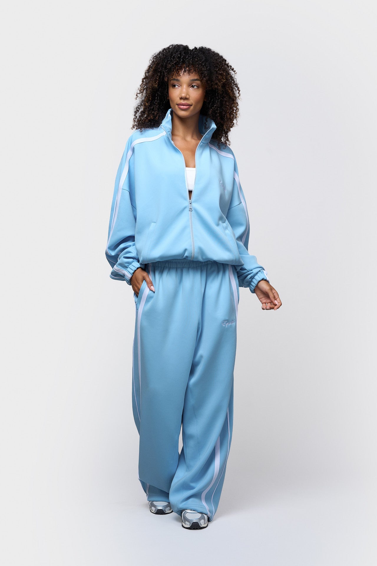 TRACK JACKET | LIGHT BLUE