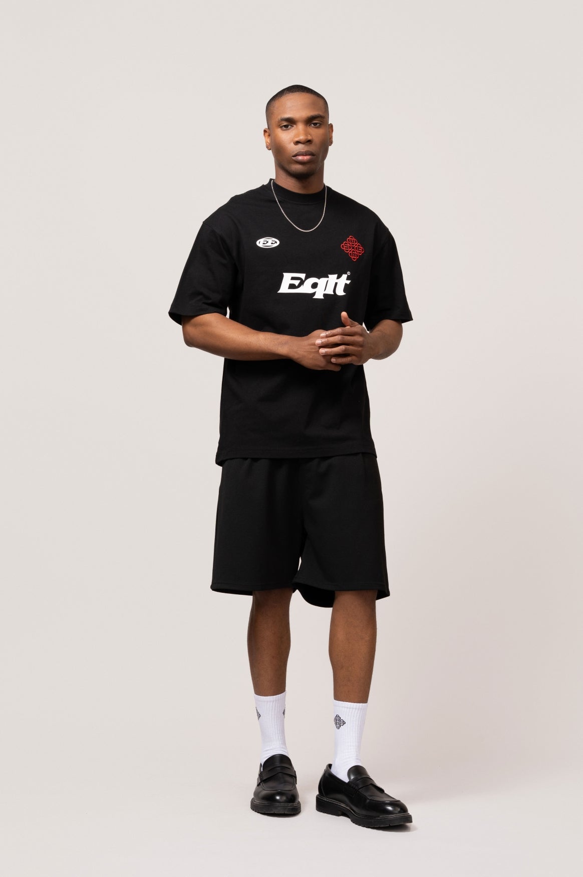JERSEY BOXY TEE | BLACK