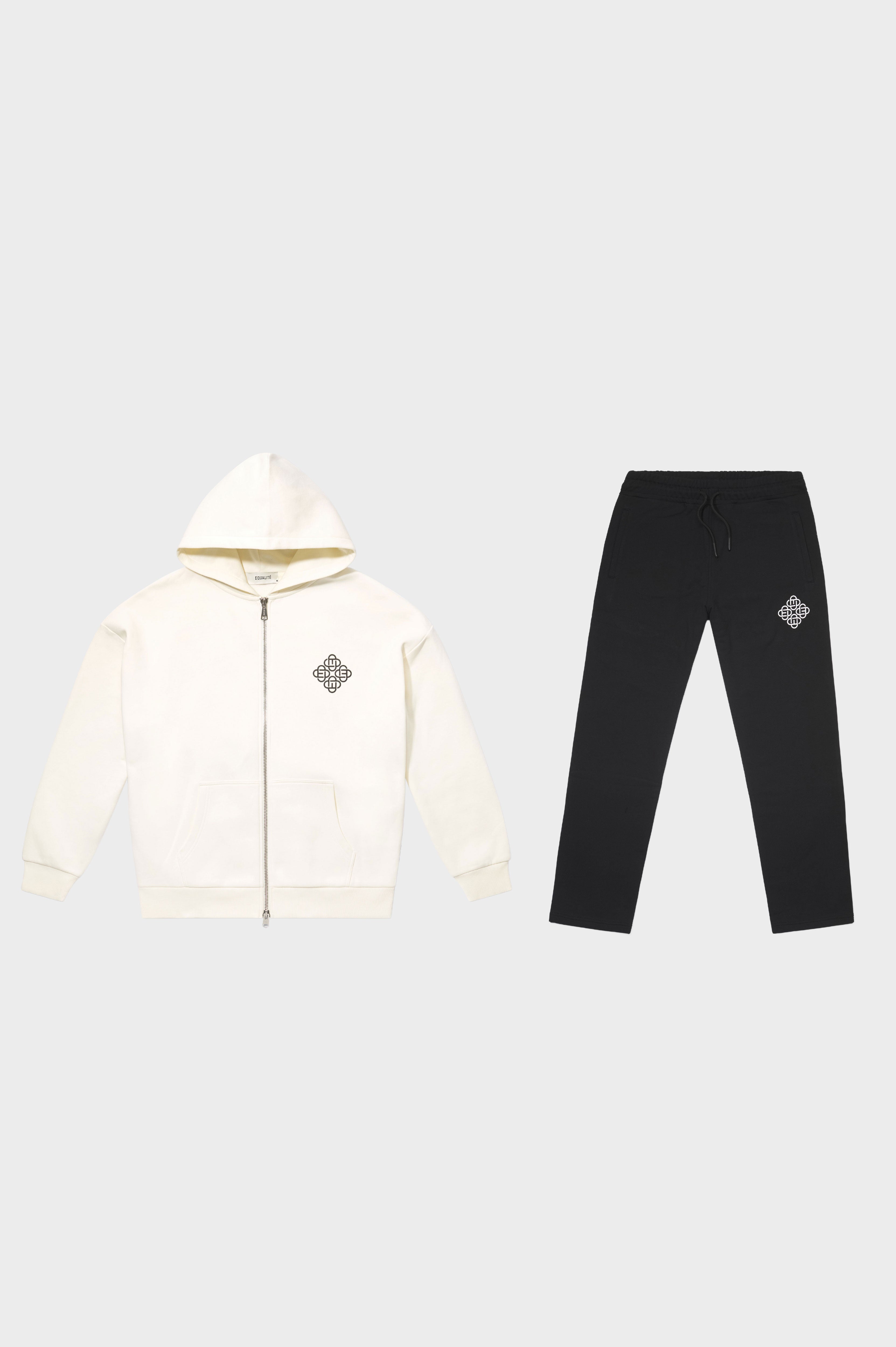 SYMBOL OVERSIZED JOGGER SET OFF WHITE