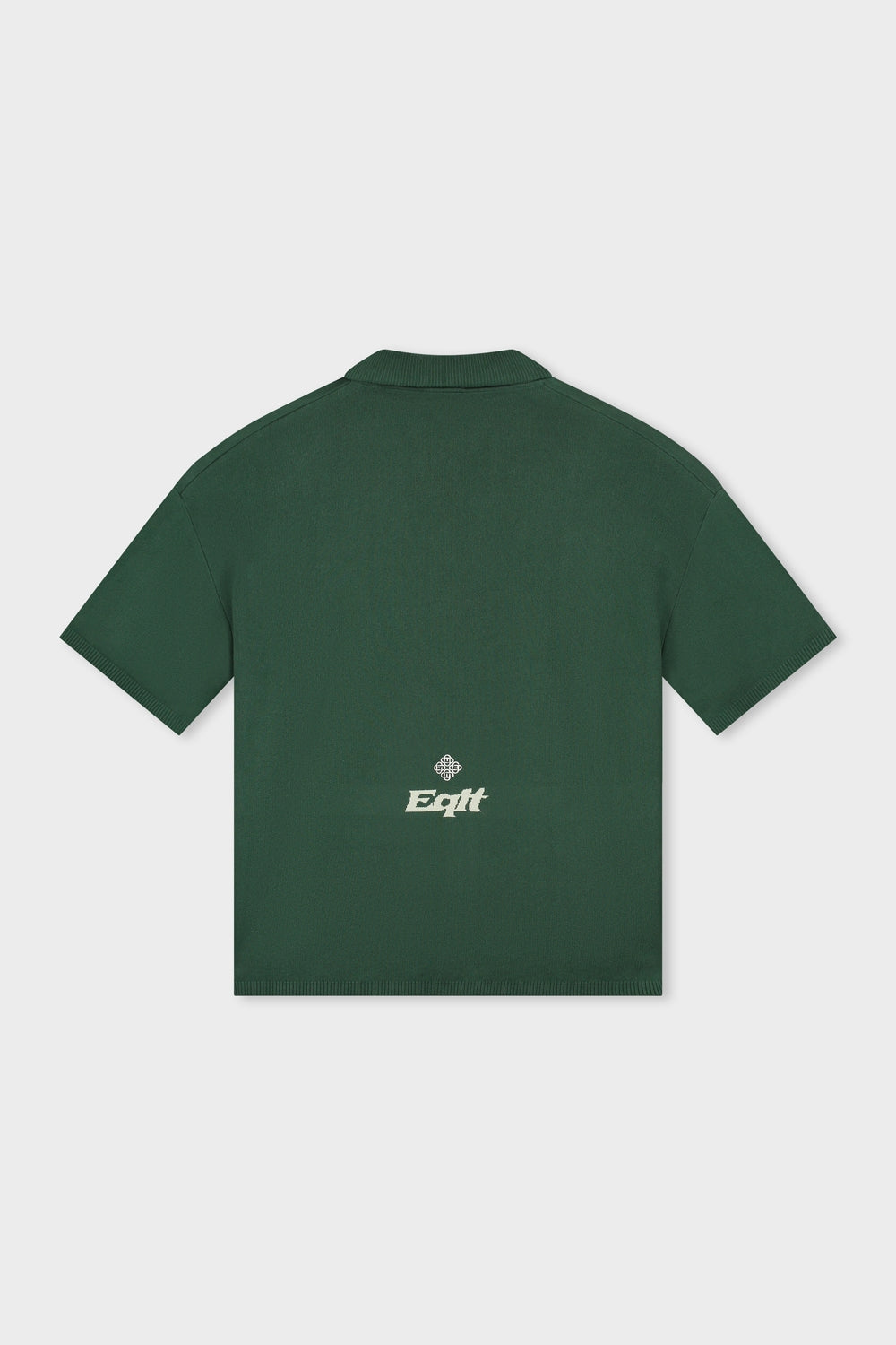 KNIT POLO TEE | GREEN