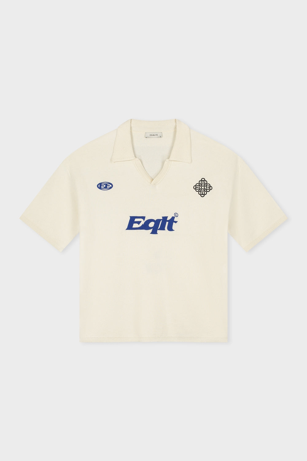 KNIT POLO TEE | OFF-WHITE