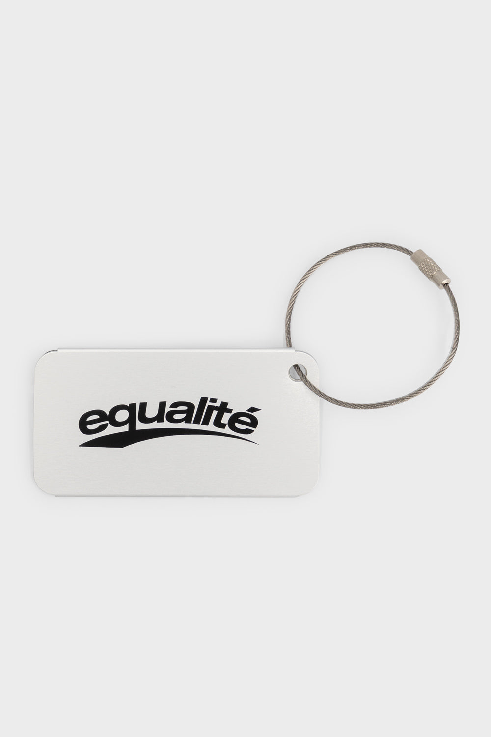 EQUALITÉ LUGGAGE TAG | SILVER