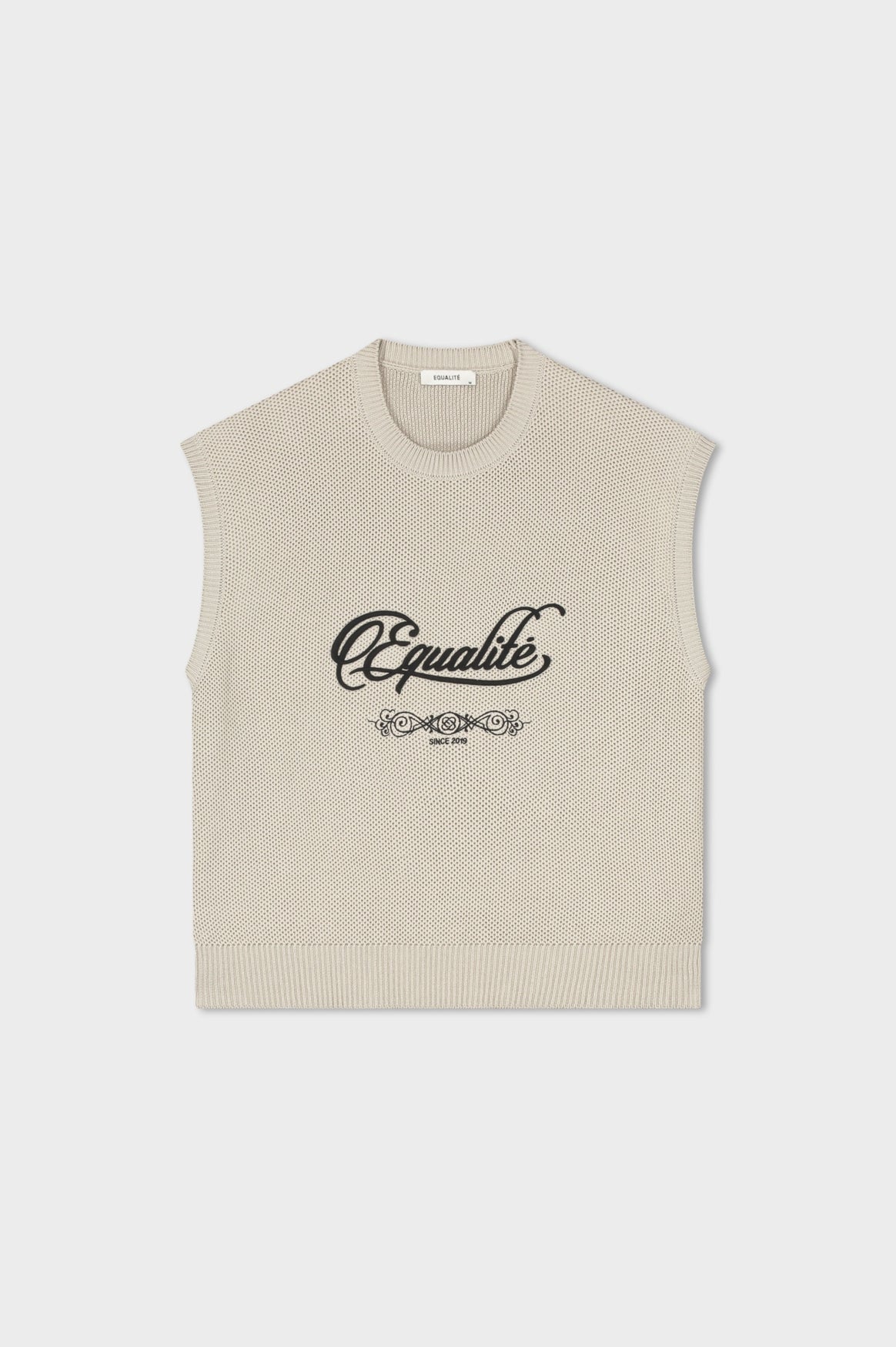 LUMI KNIT TANKTOP | BEIGE