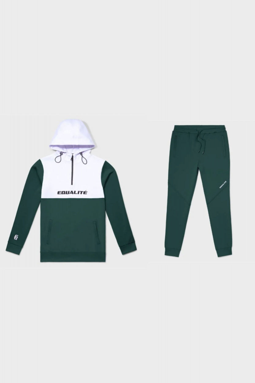 LEROY TRACKSUIT | GREEN & WHITE