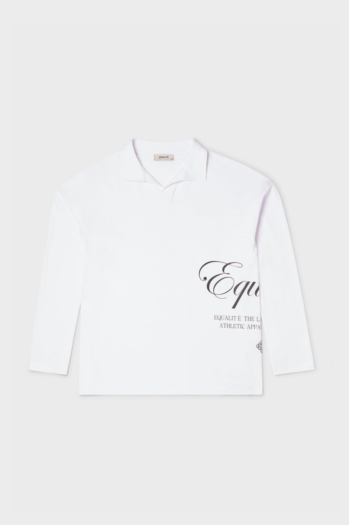 TEUN LONGSLEEVE POLO | WHITE