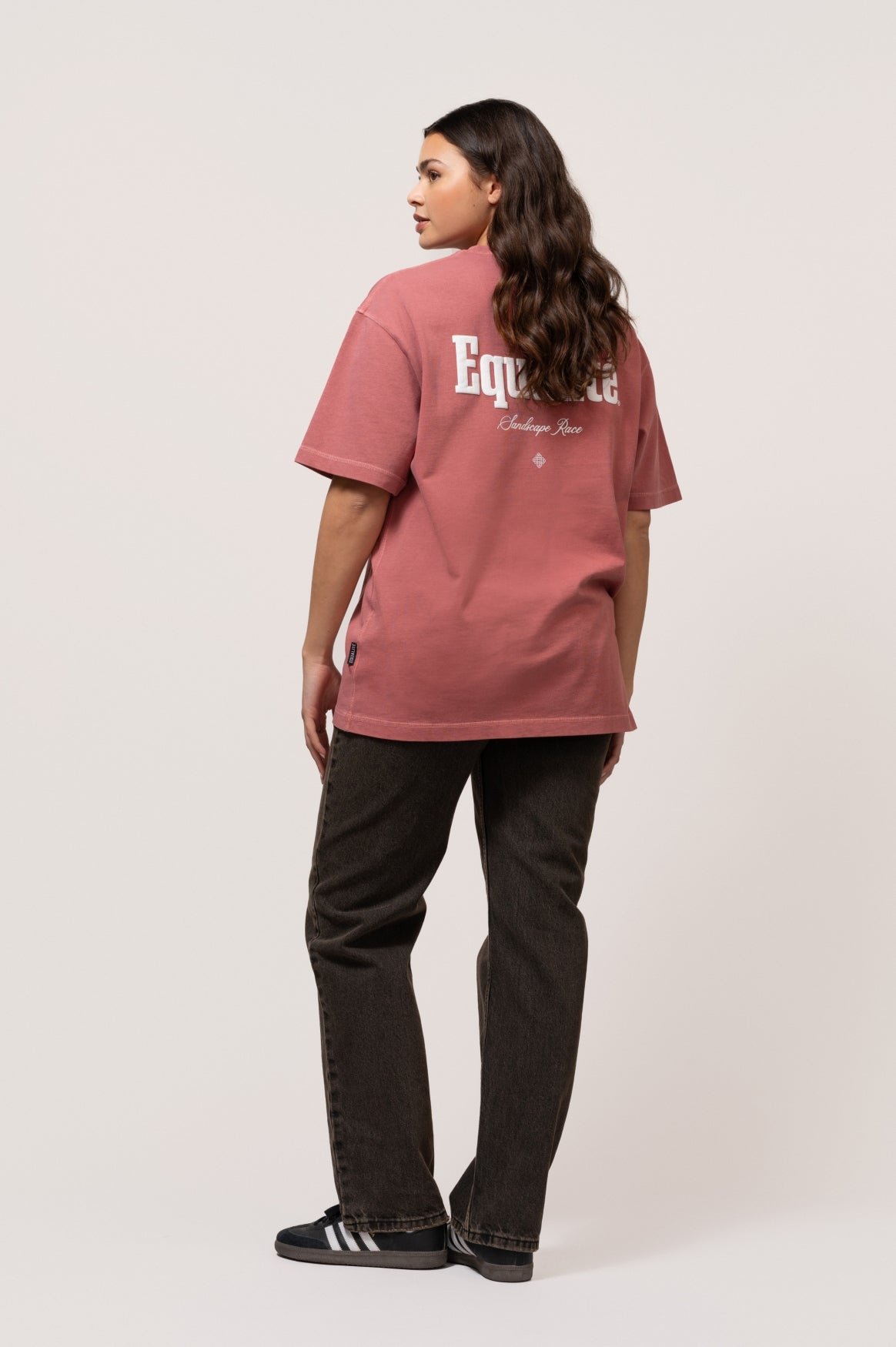 MIRAGE OVERSIZED TEE | WASHED RED