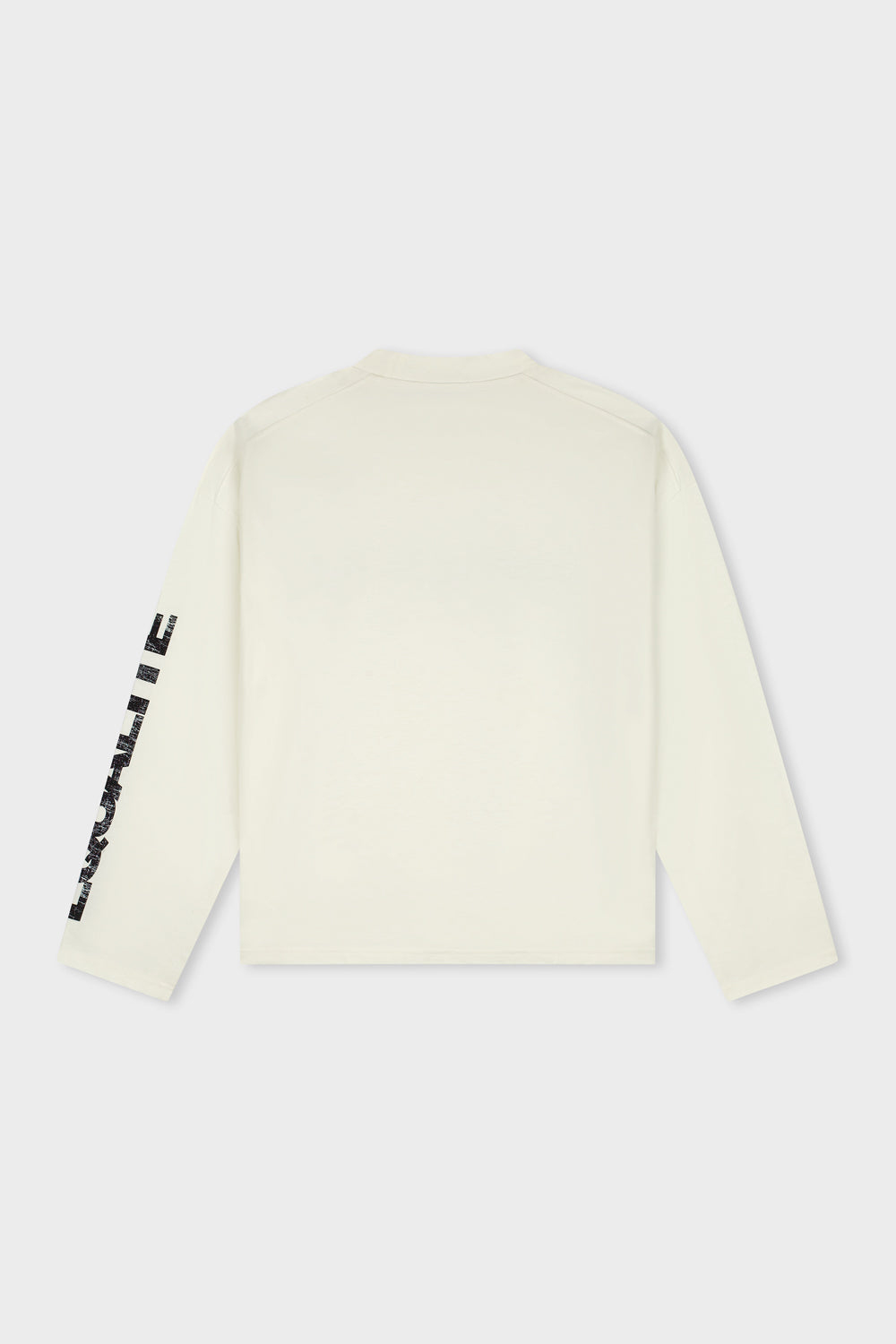 NERO OVERSIZED LONGSLEEVE TEE | OFF-WHITE & BLACK