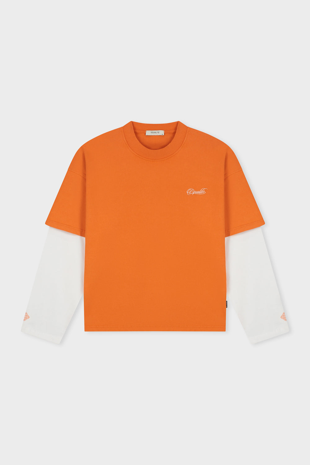 NICO DOUBLE LAYER LONGSLEEVE TEE | WASHED ORANGE