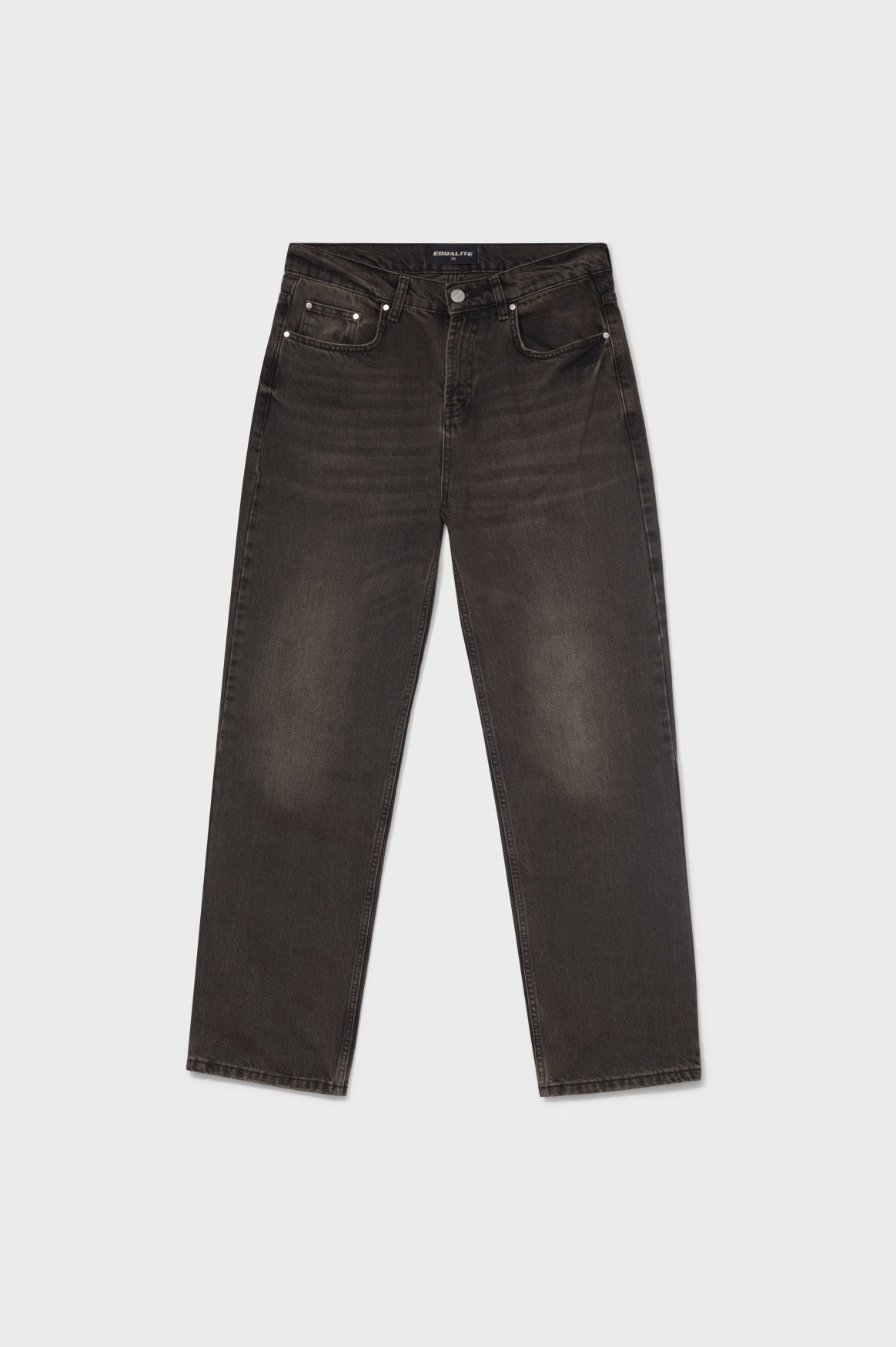 NOMAD STRAIGHT FIT JEANS | BROWN