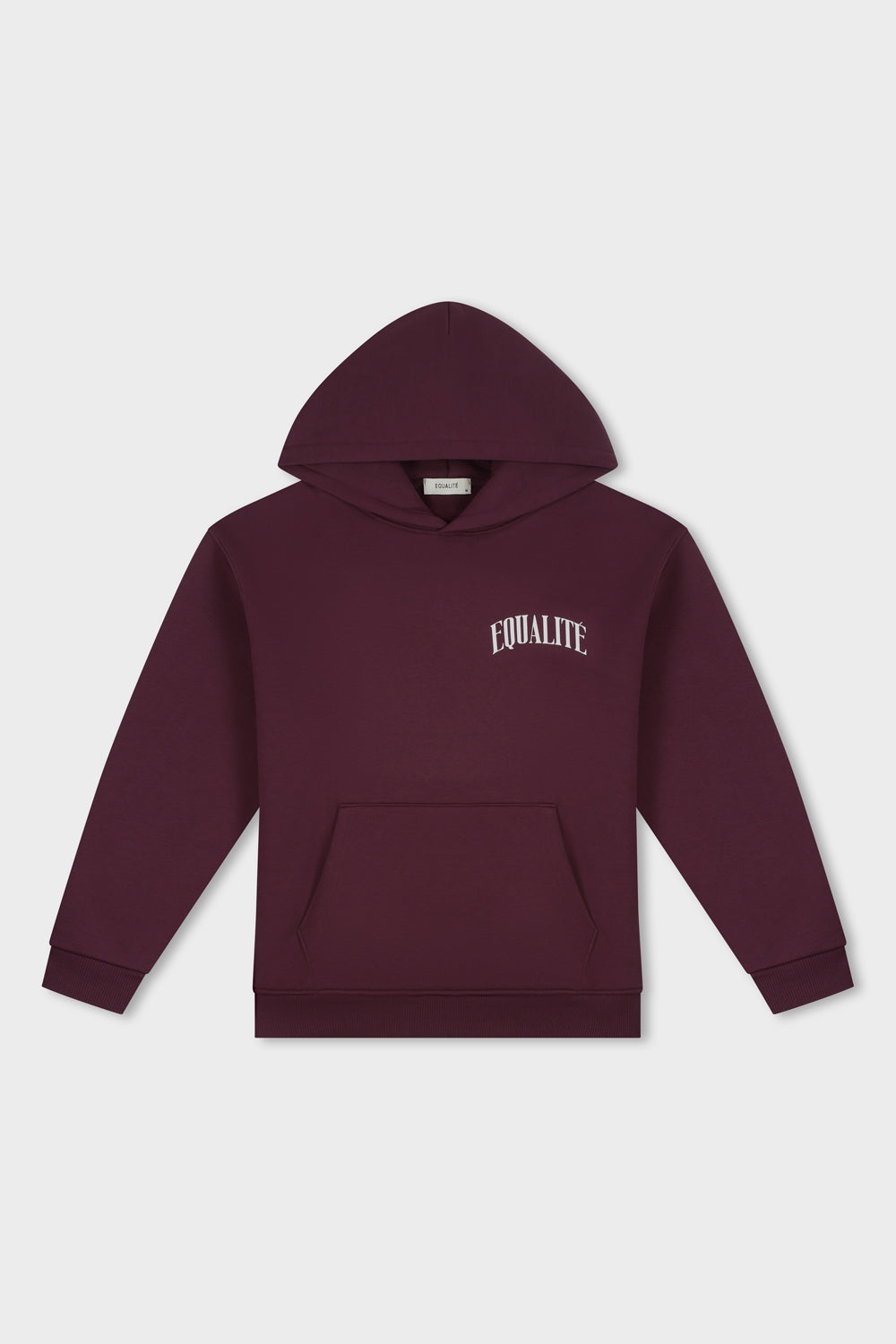 OLIVER OVERSIZED HOODIE | AUBERGINE