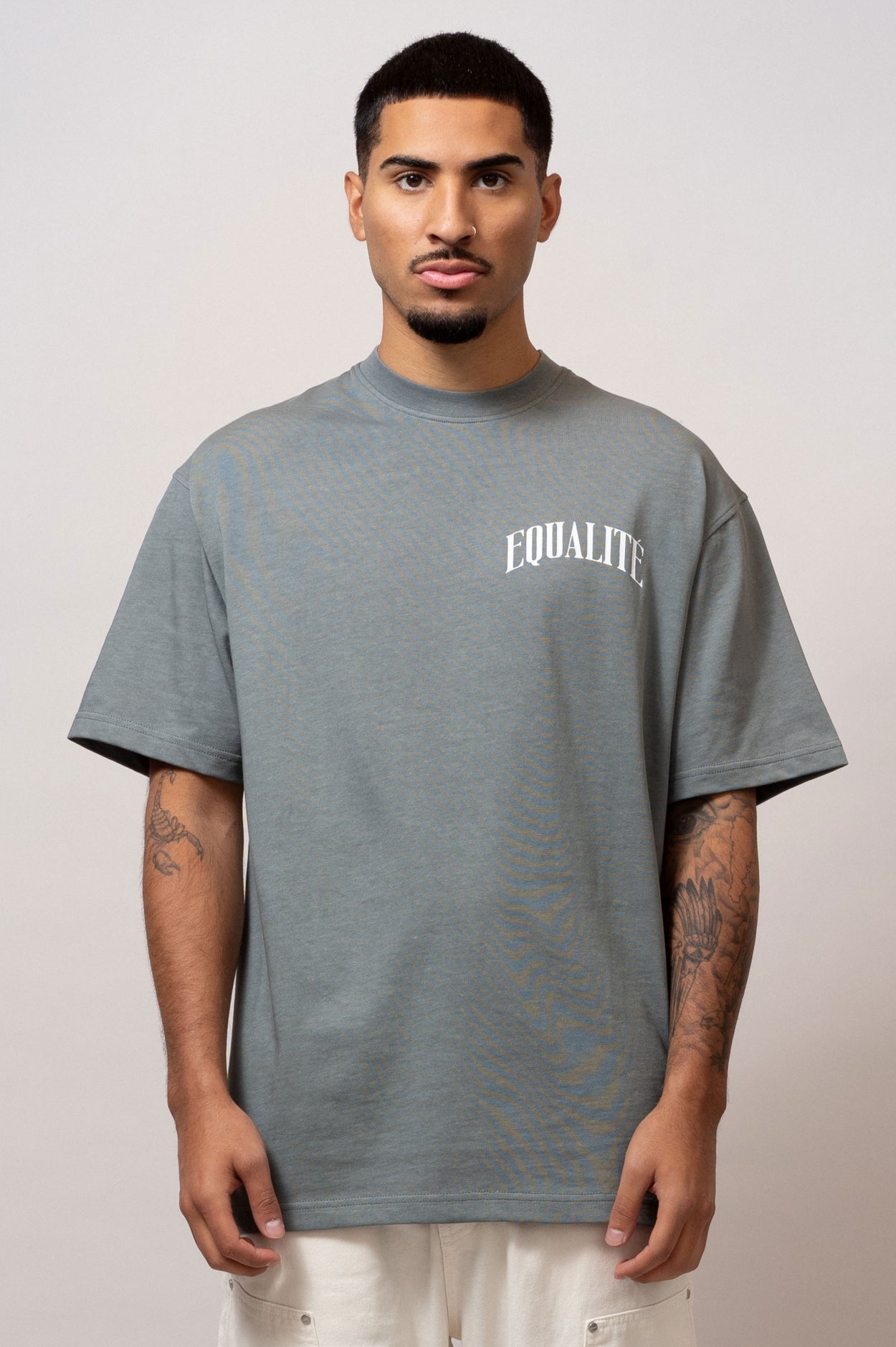 <tc>OLIVER OVERSIZED TEE | GREY</tc>