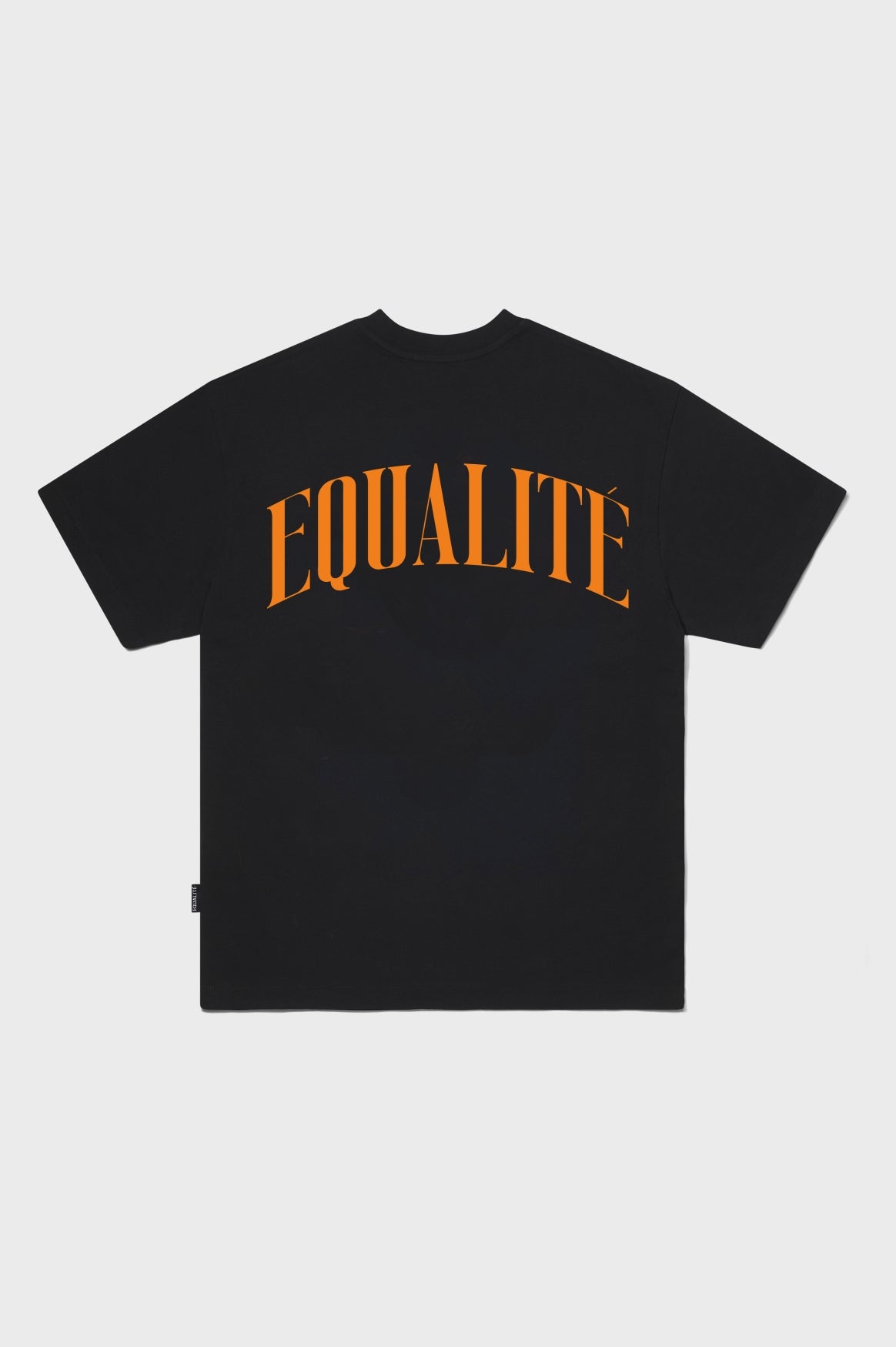 OLIVER OVERSIZED TEE | BLACK & ORANGE