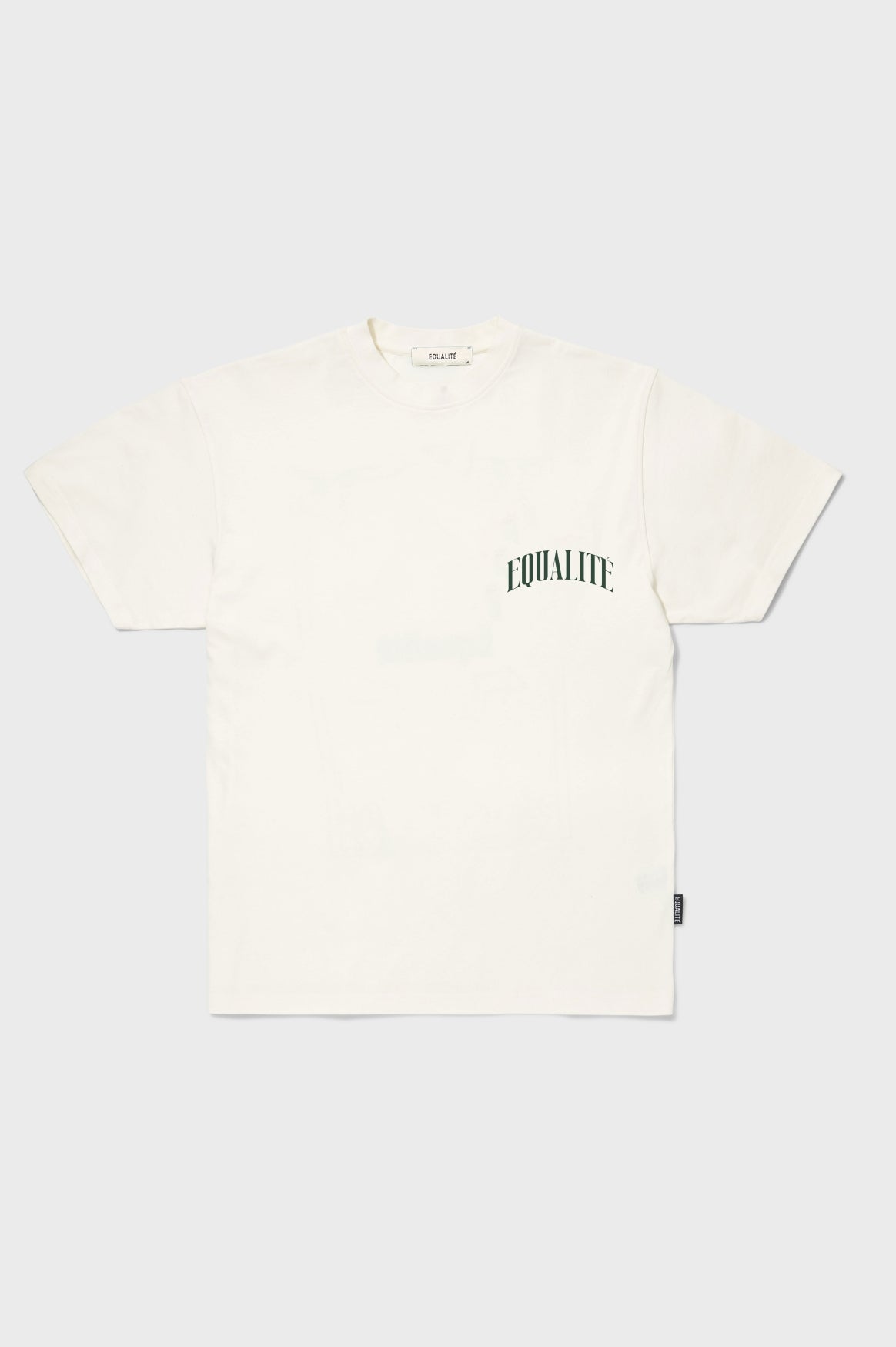 OLIVER OVERSIZED TEE | OFF WHITE & GREEN